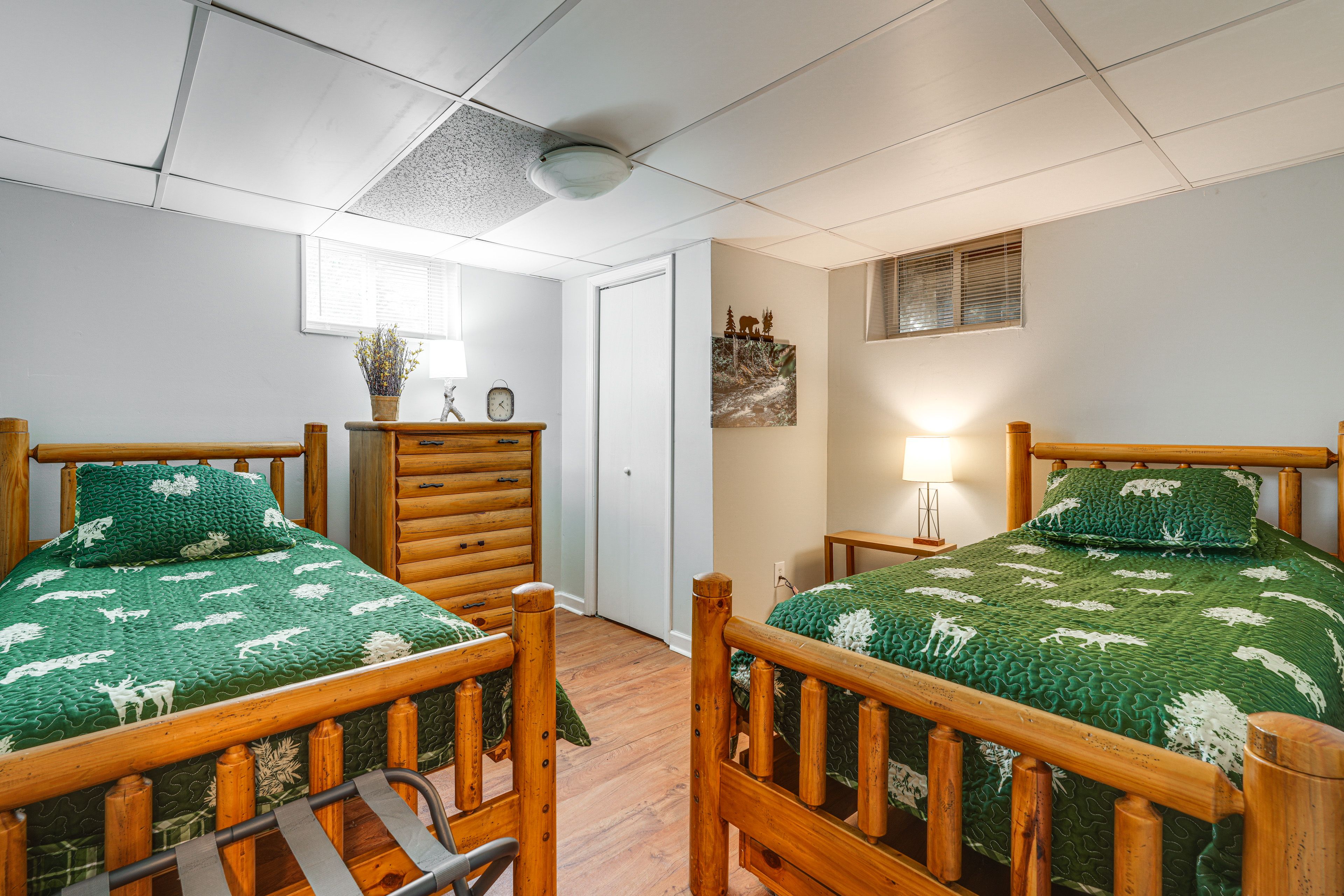 Bedroom 4 | Lower Level | 2 Twin Beds