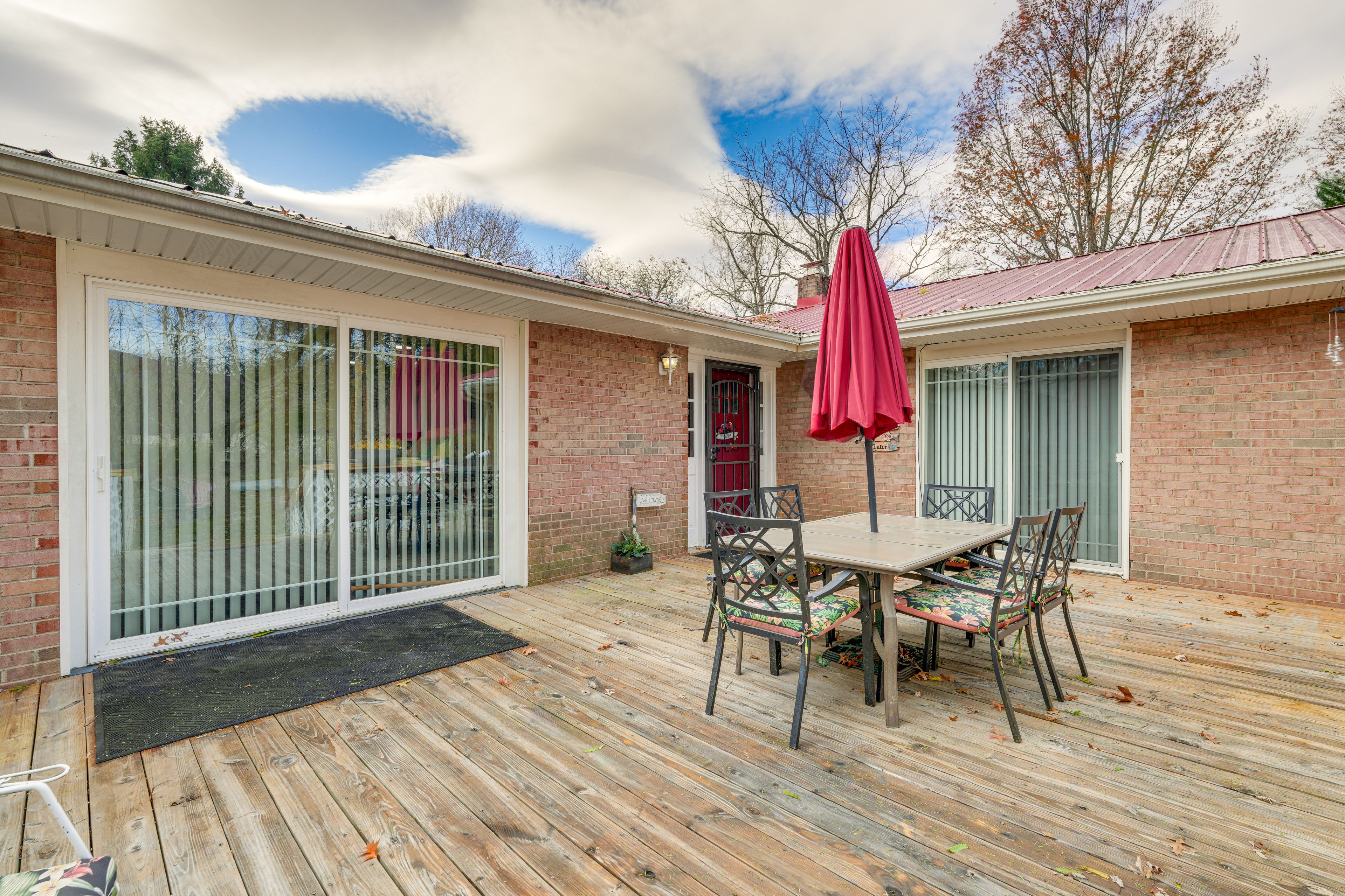 Furnished Deck | Outdoor Dining | Private Hot Tub