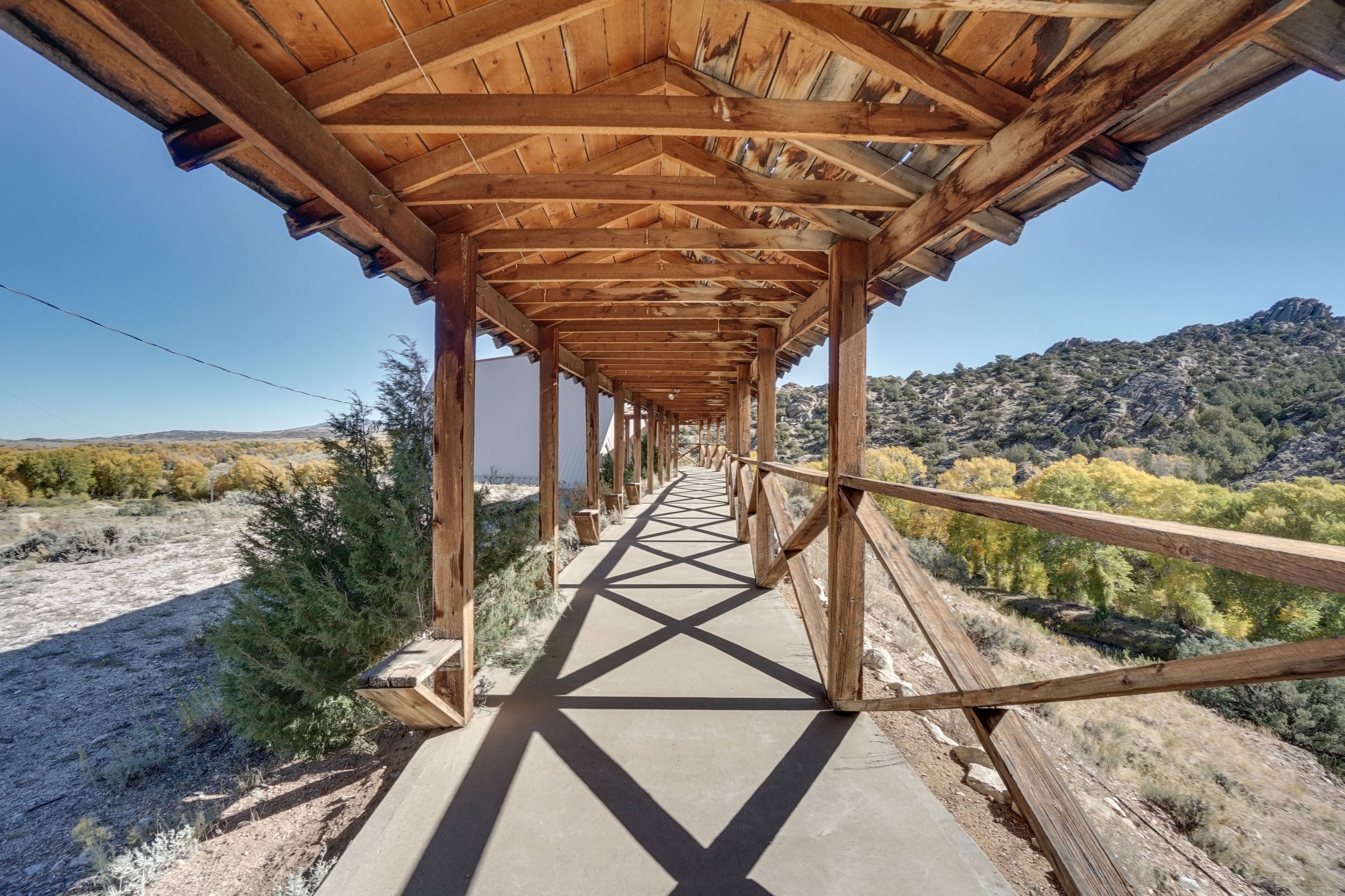 Exterior | Walkway Between Cabins | Views