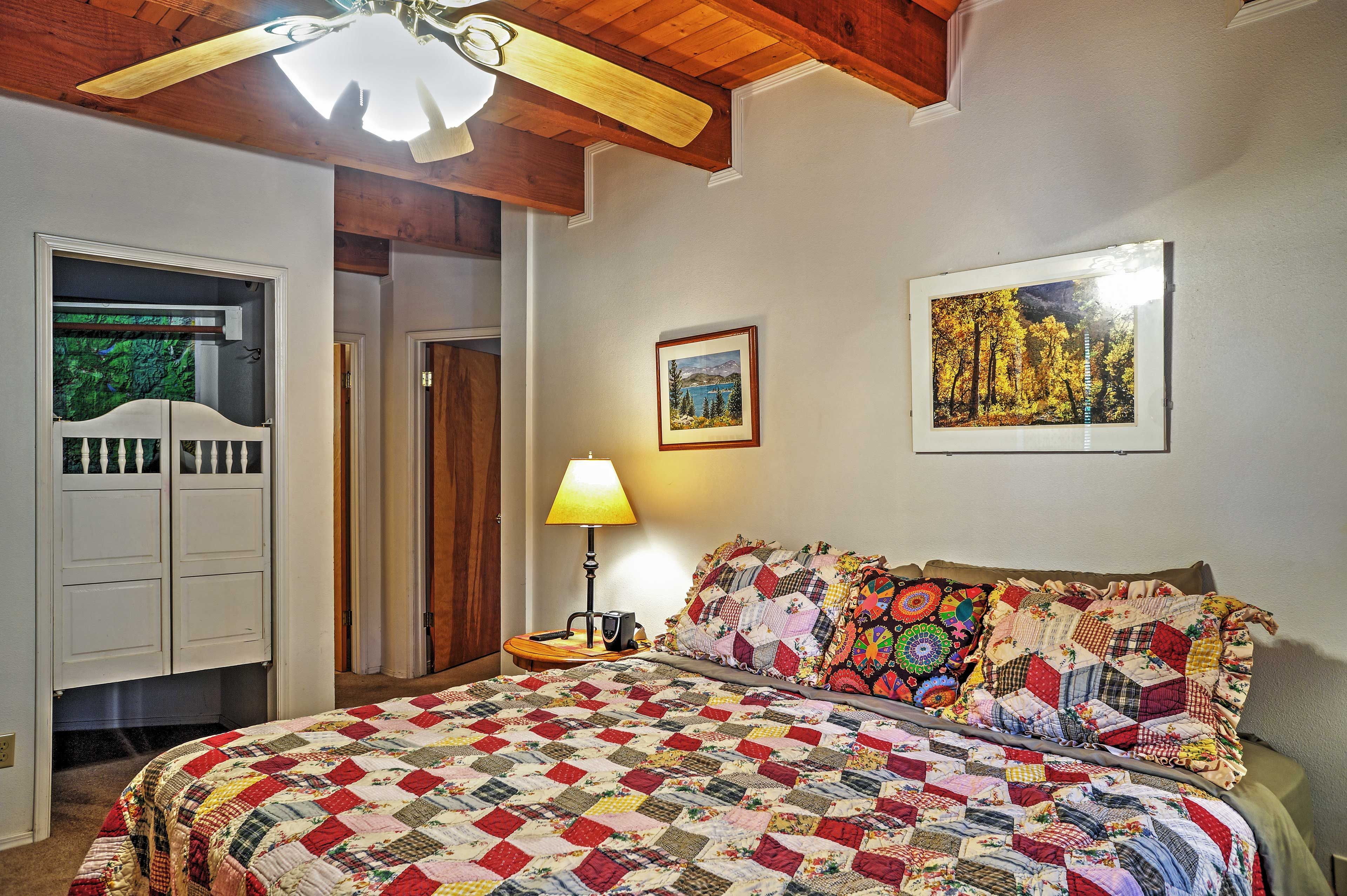 Bedroom 1 | Linens Provided | Cable TV