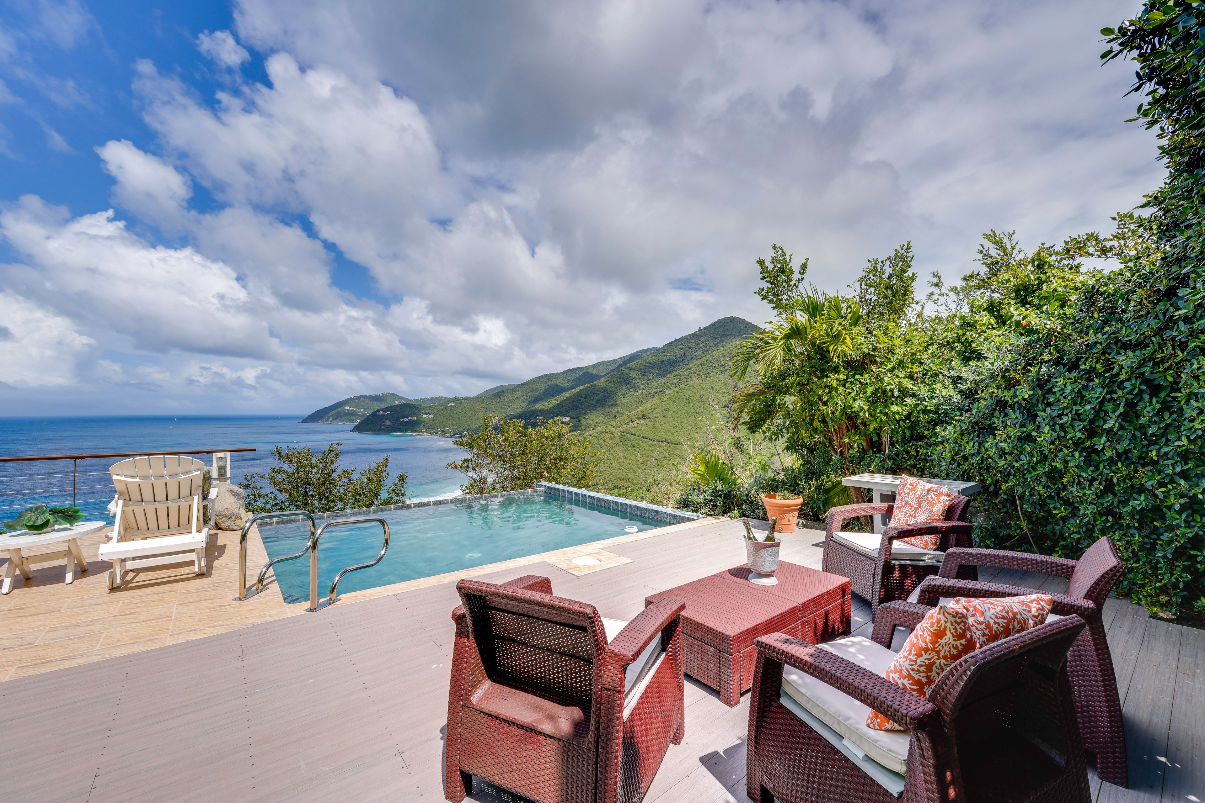 Outdoor Living Space | Open-View Pool | 3 Outdoor Showers | Gas Grill