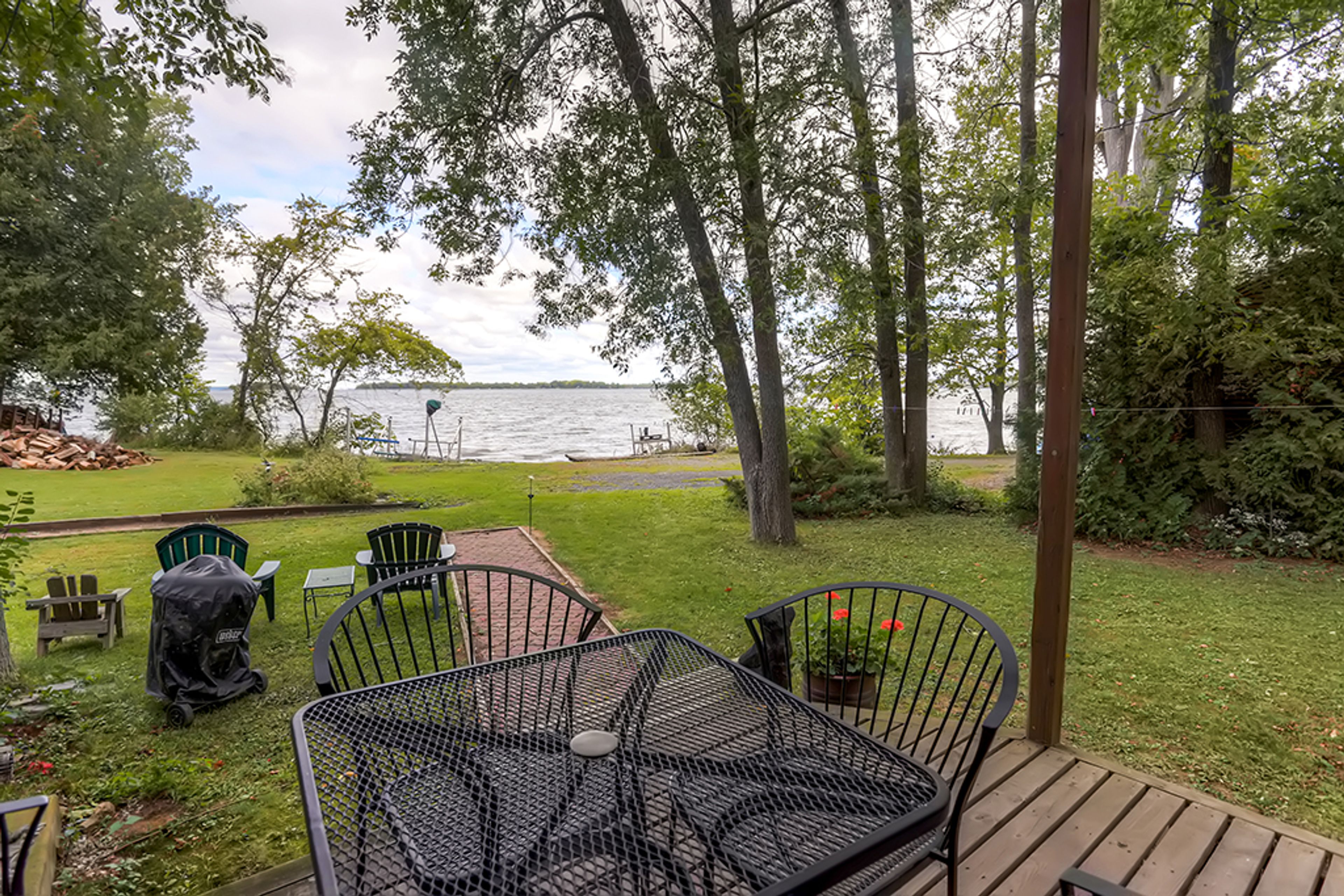 You'll be just steps from Lake Champlain during your next Vermont escape!