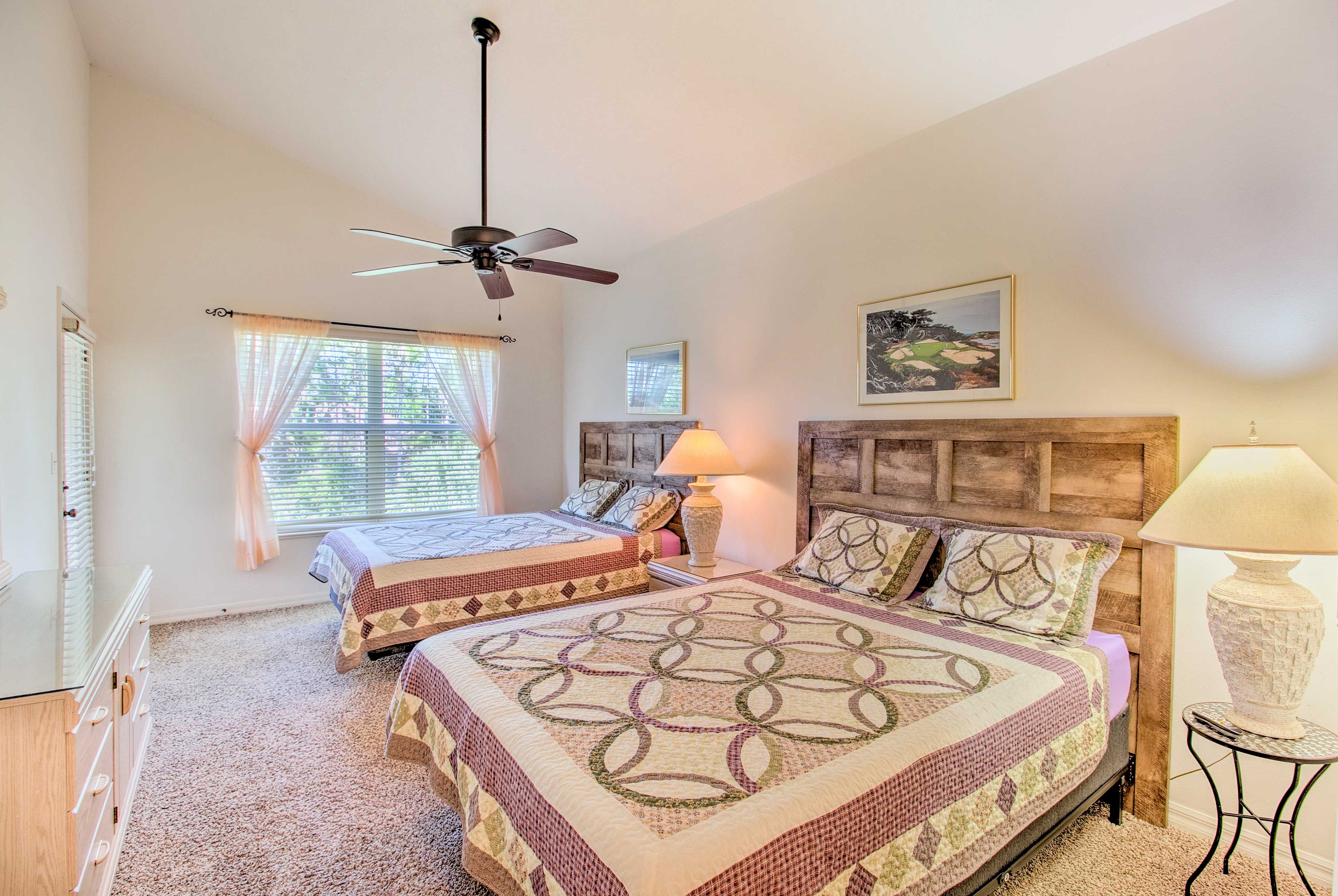 Bedroom 1 | 2 Queen Beds | Linens Provided