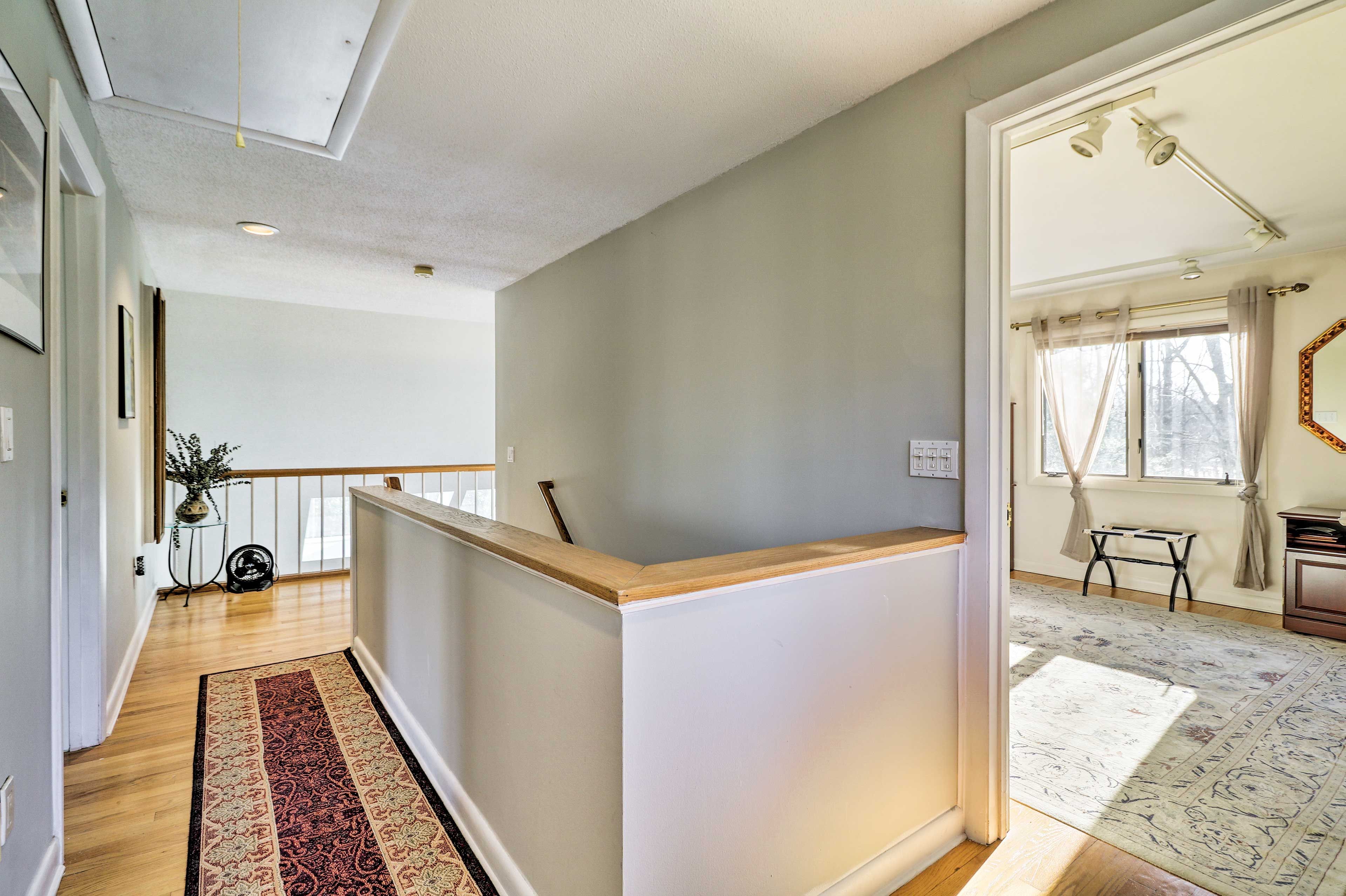 Upstairs