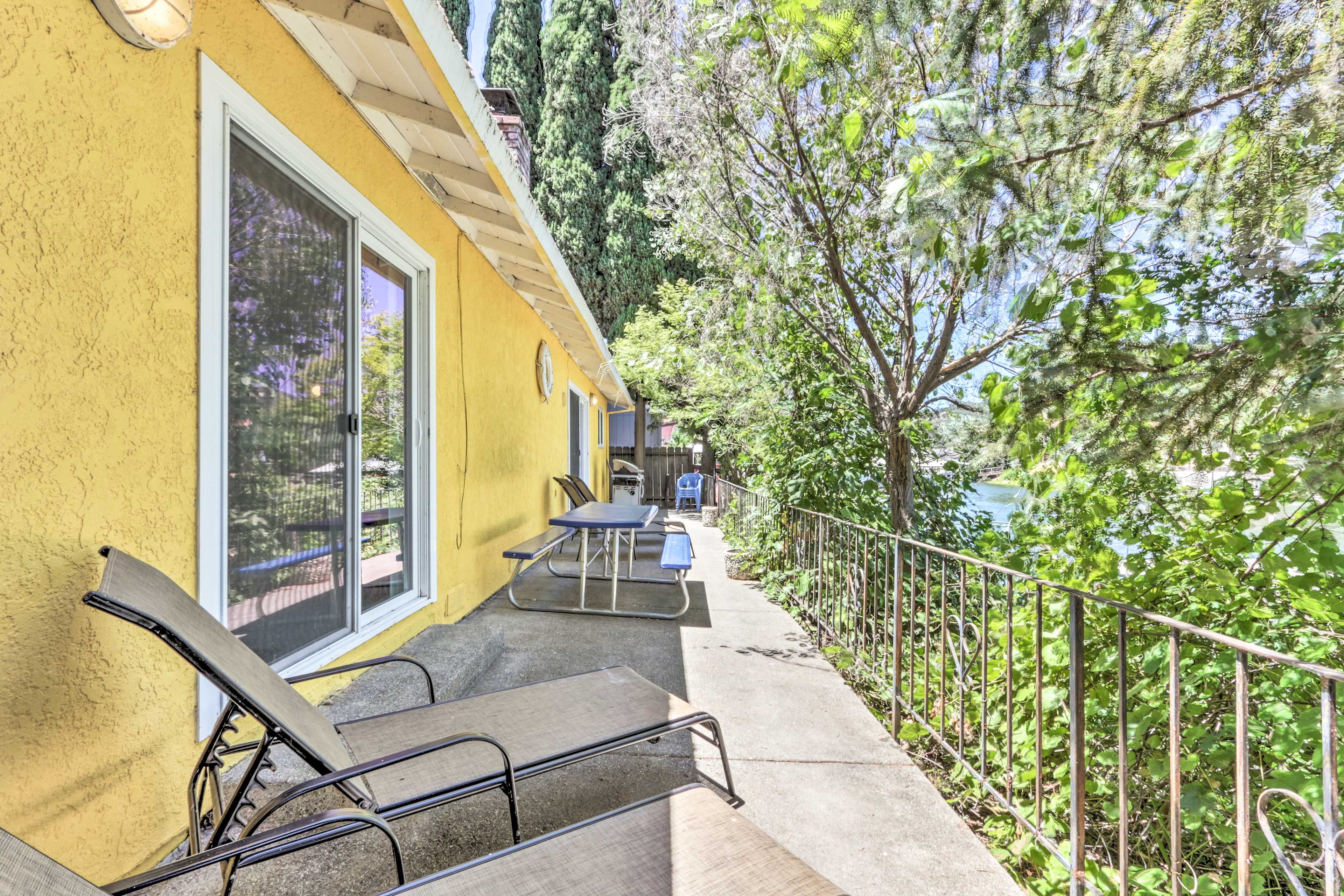 Waterfront Terrace | Pet Friendly w/ Fee (Max 2 Pets)