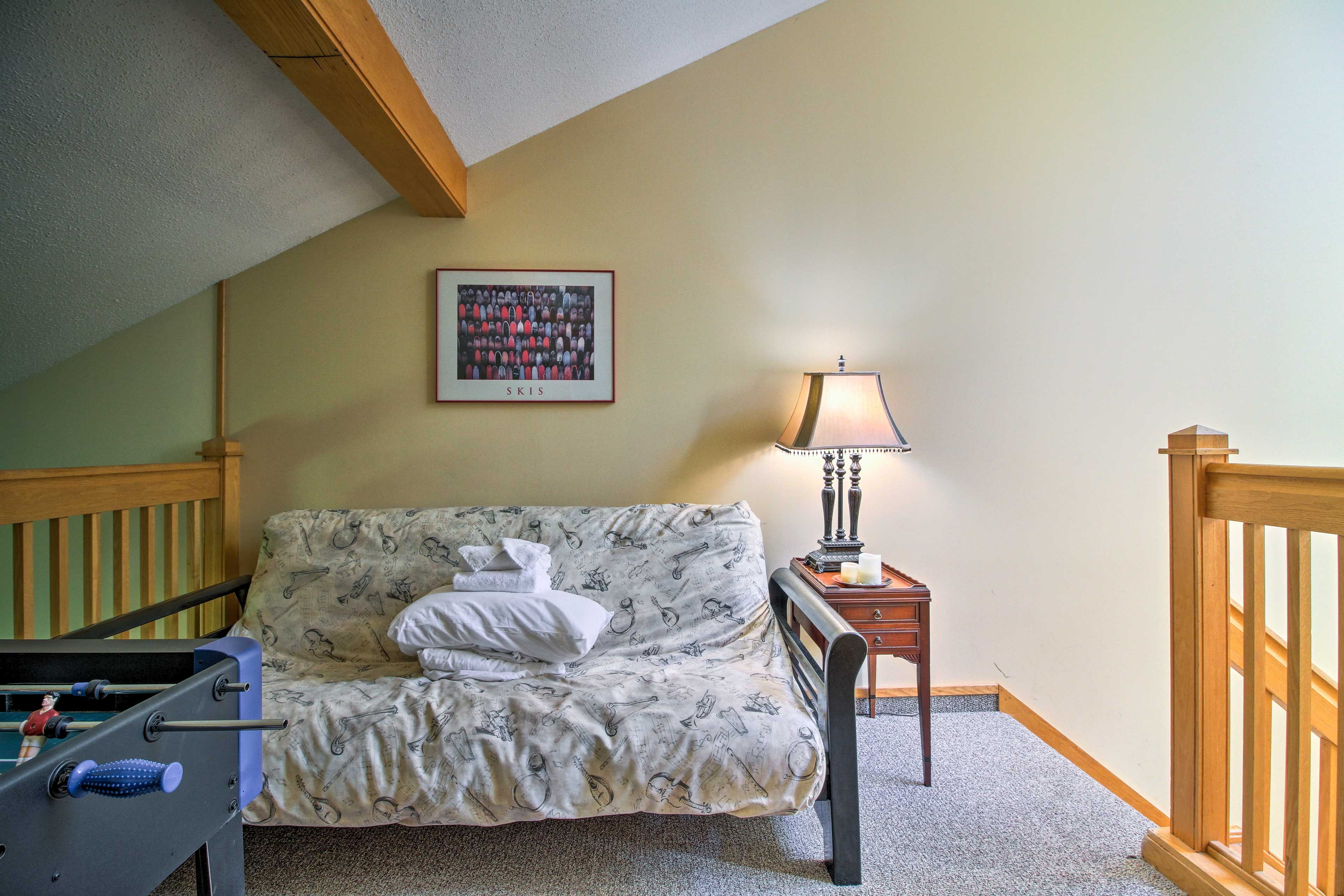 Loft | Full Futon | Foosball Table
