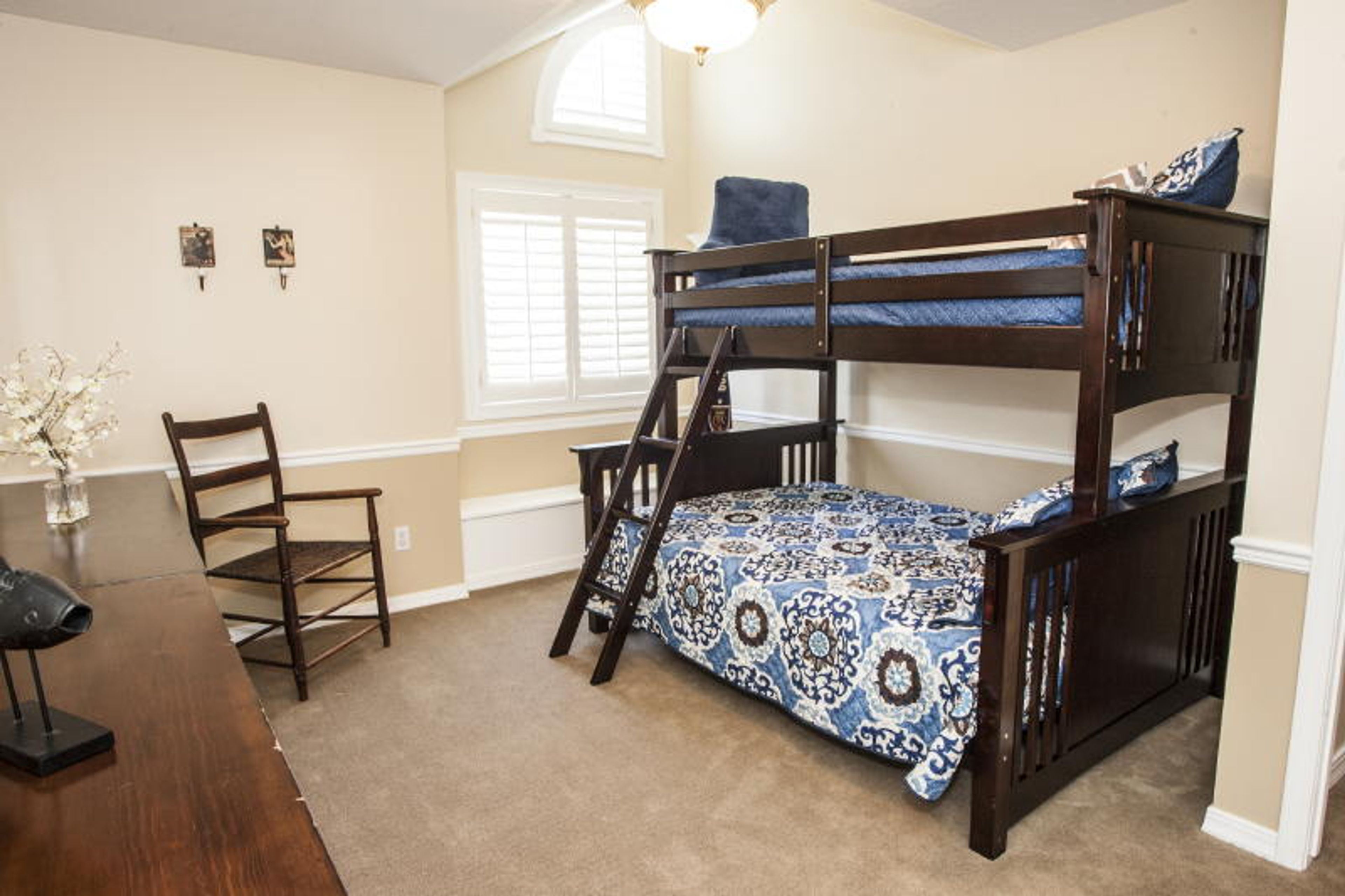 Bedroom 3 | Twin/Full Bunk Bed | Linens Provided | 2nd Floor