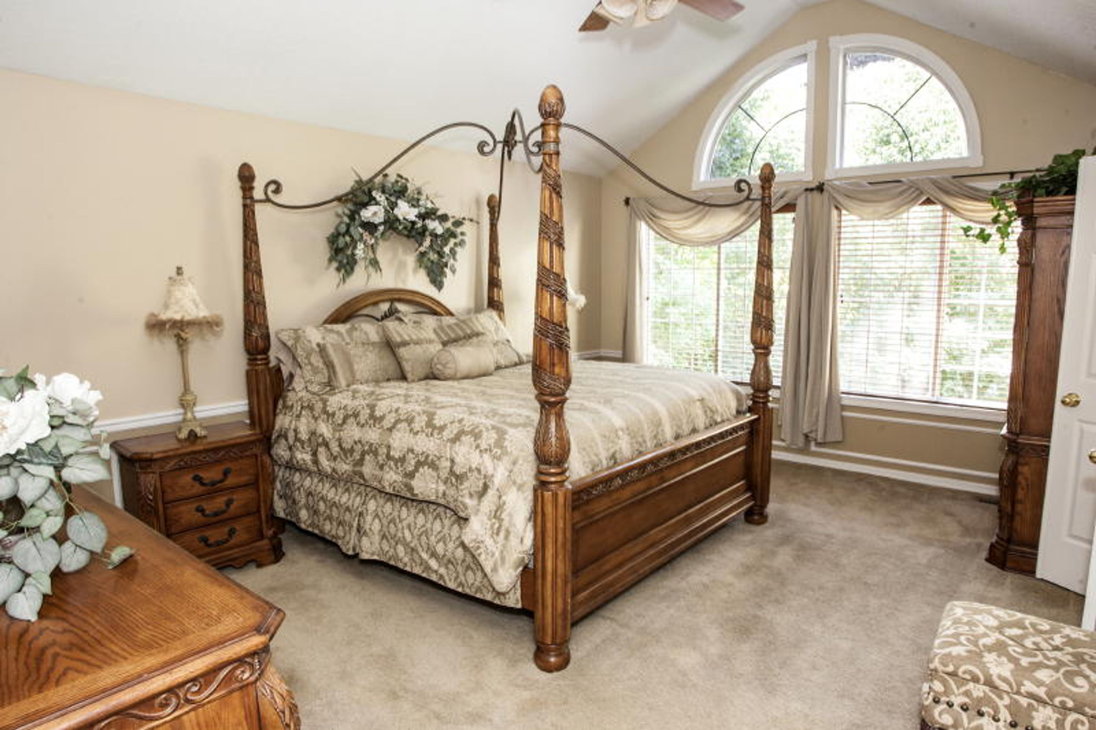 Bedroom 1 | King Bed | Linens Provided | 2nd Floor
