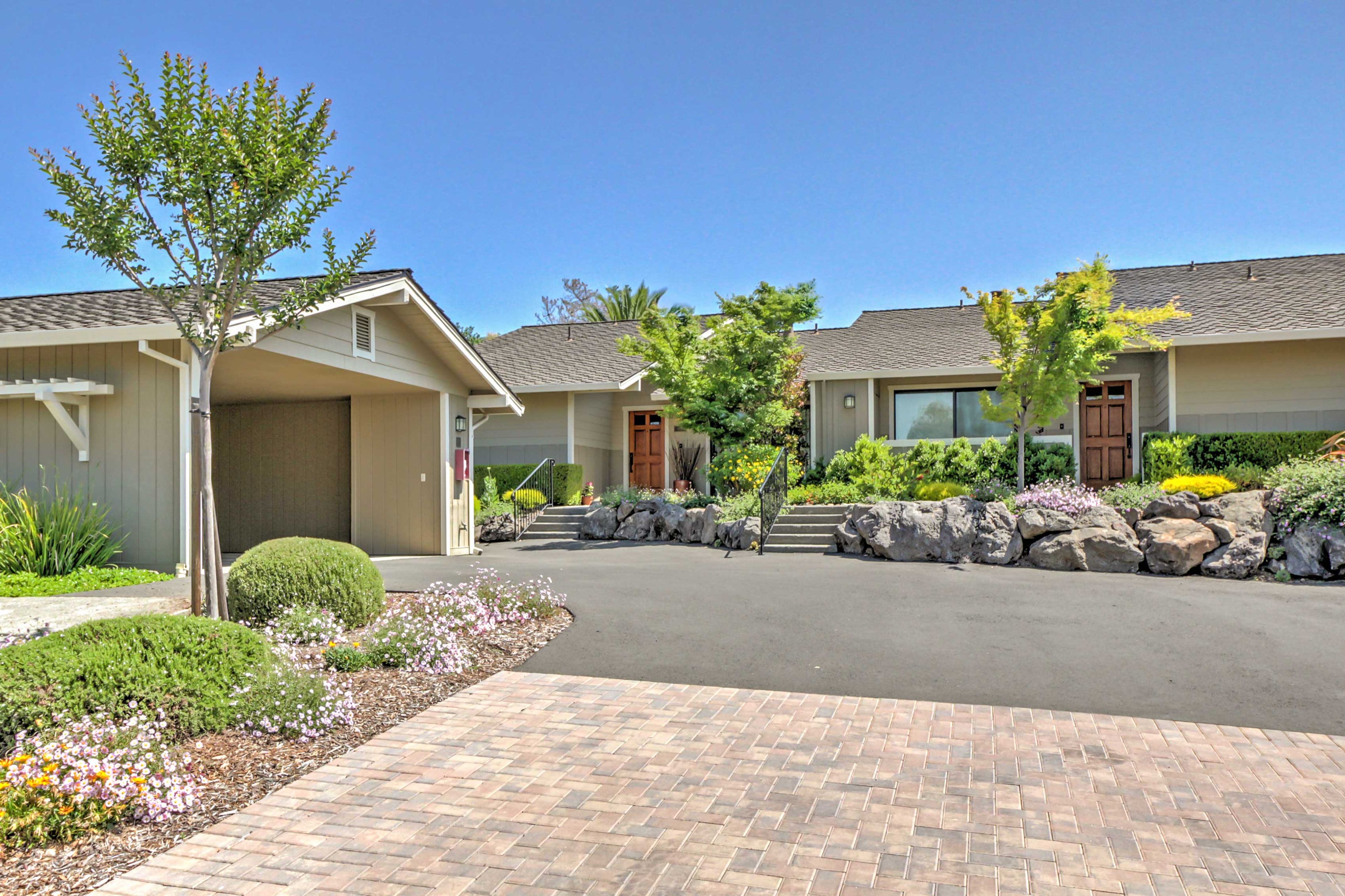 Townhome Exterior | On-Site Parking