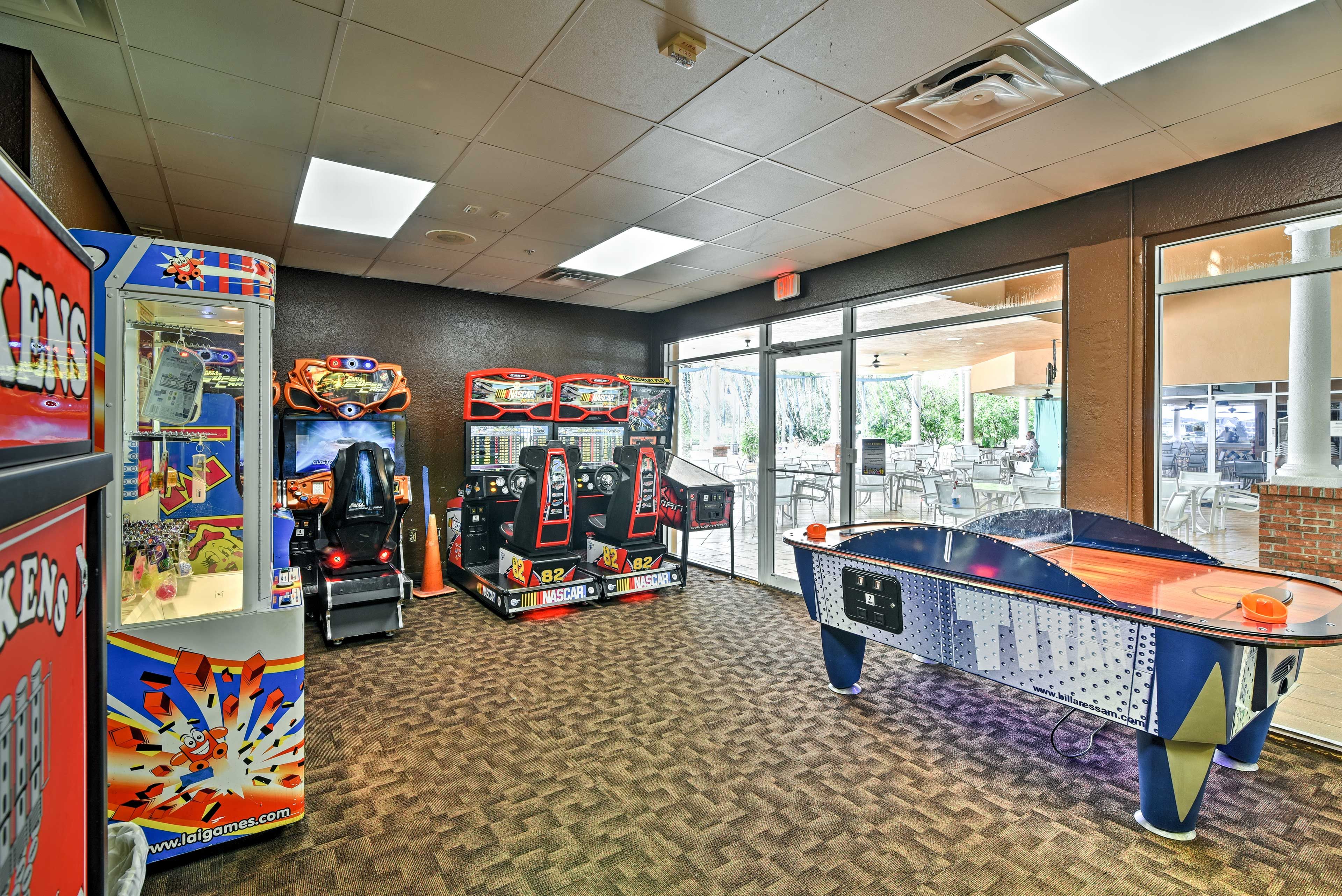 Resort Amenities | Arcade Room