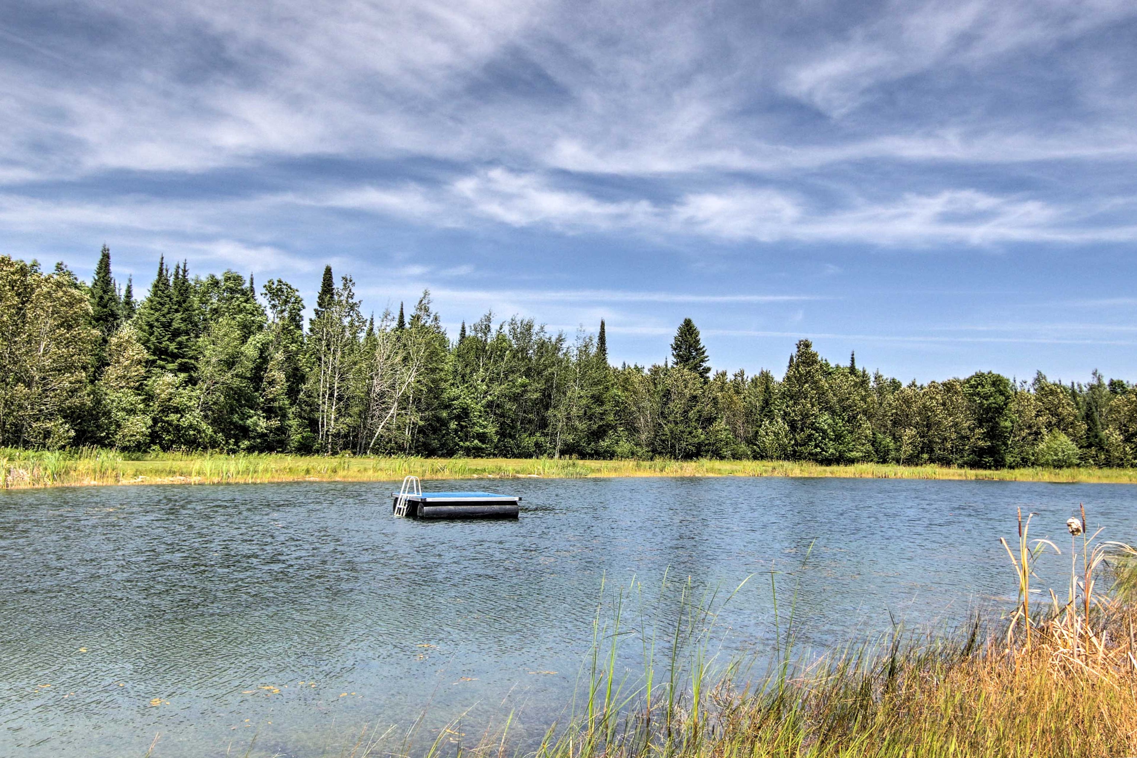 On-Site Pond | Swimming Platform