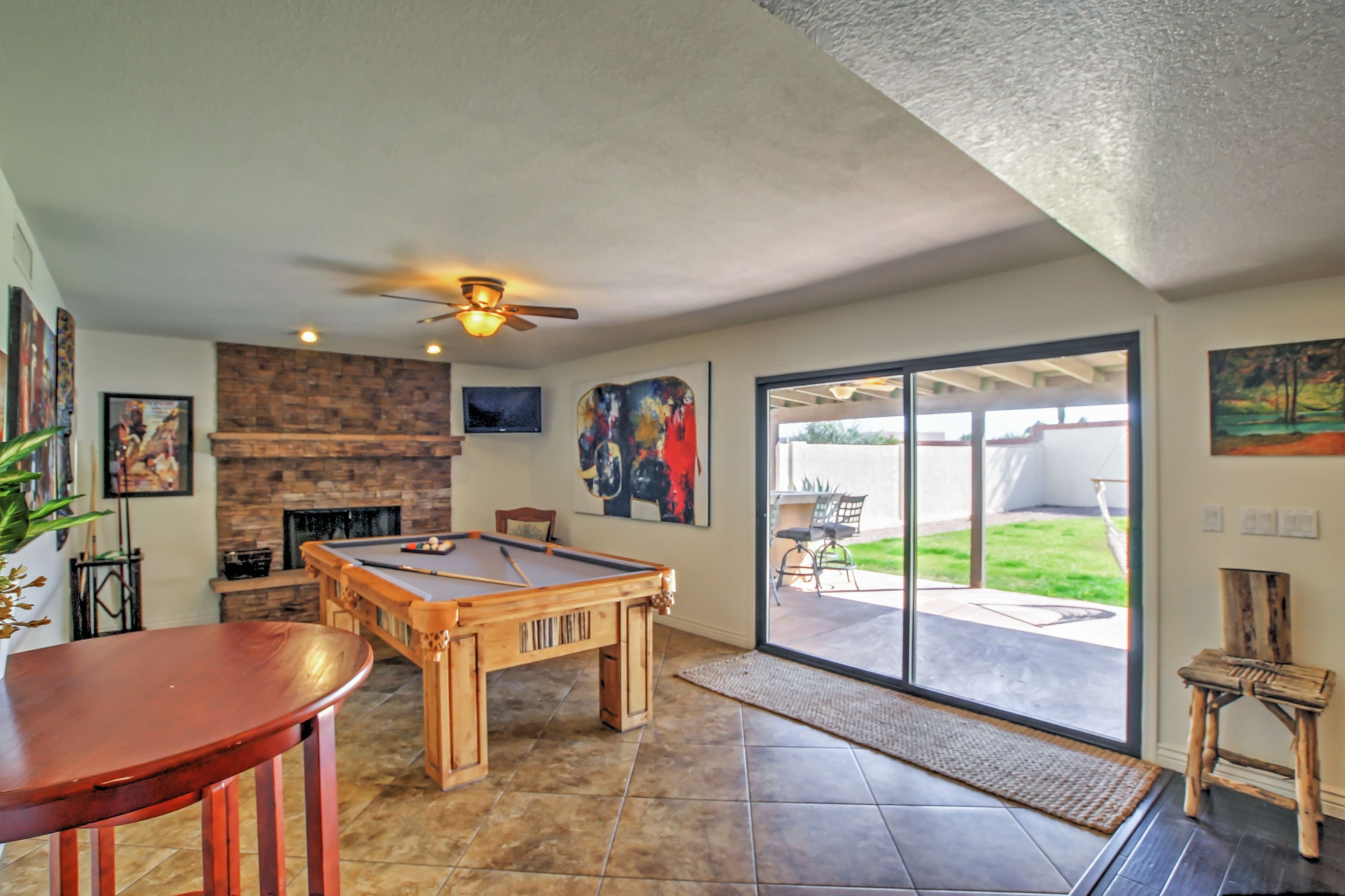 Game Room | 1st Floor | Patio Access