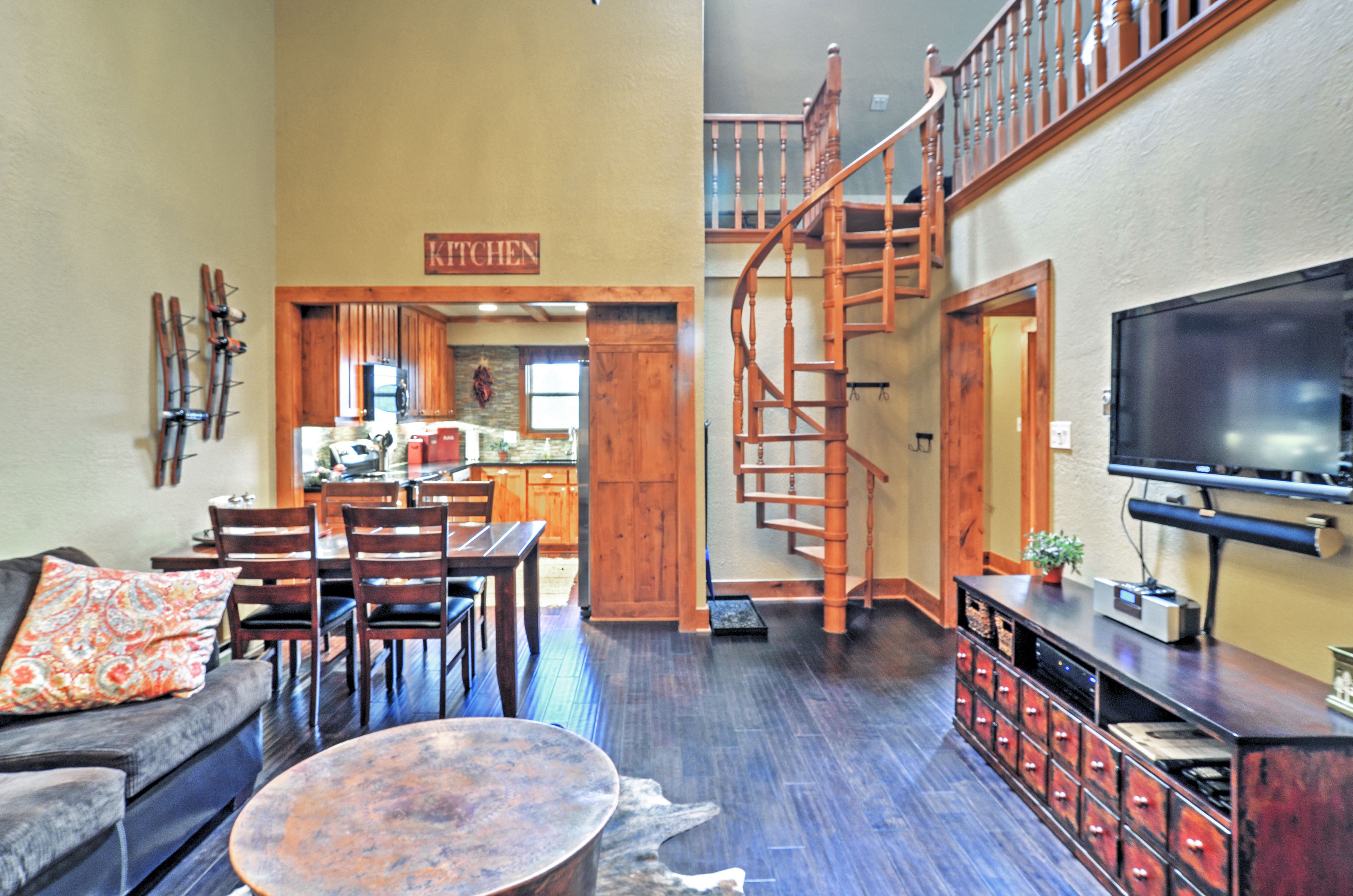 Angel Fire Vacation Rental Condo | 3BR | 2BA | 1,460 Sq Ft | Two Stories