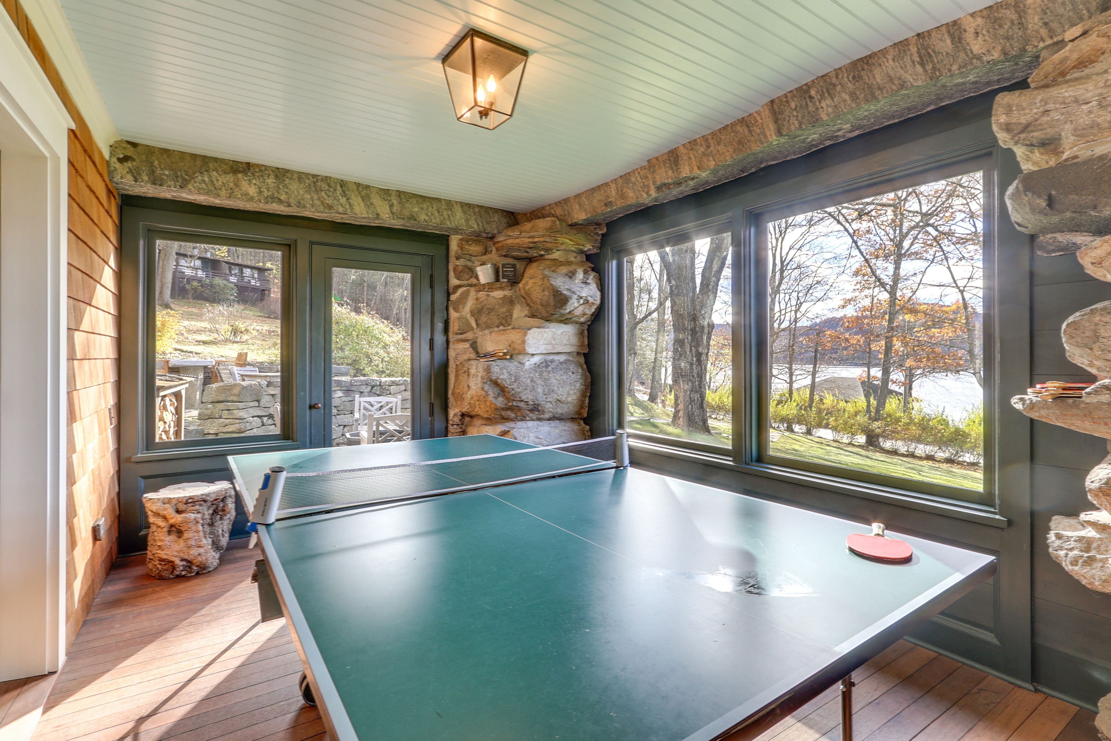 Screened-In Porch | Ping Pong Table