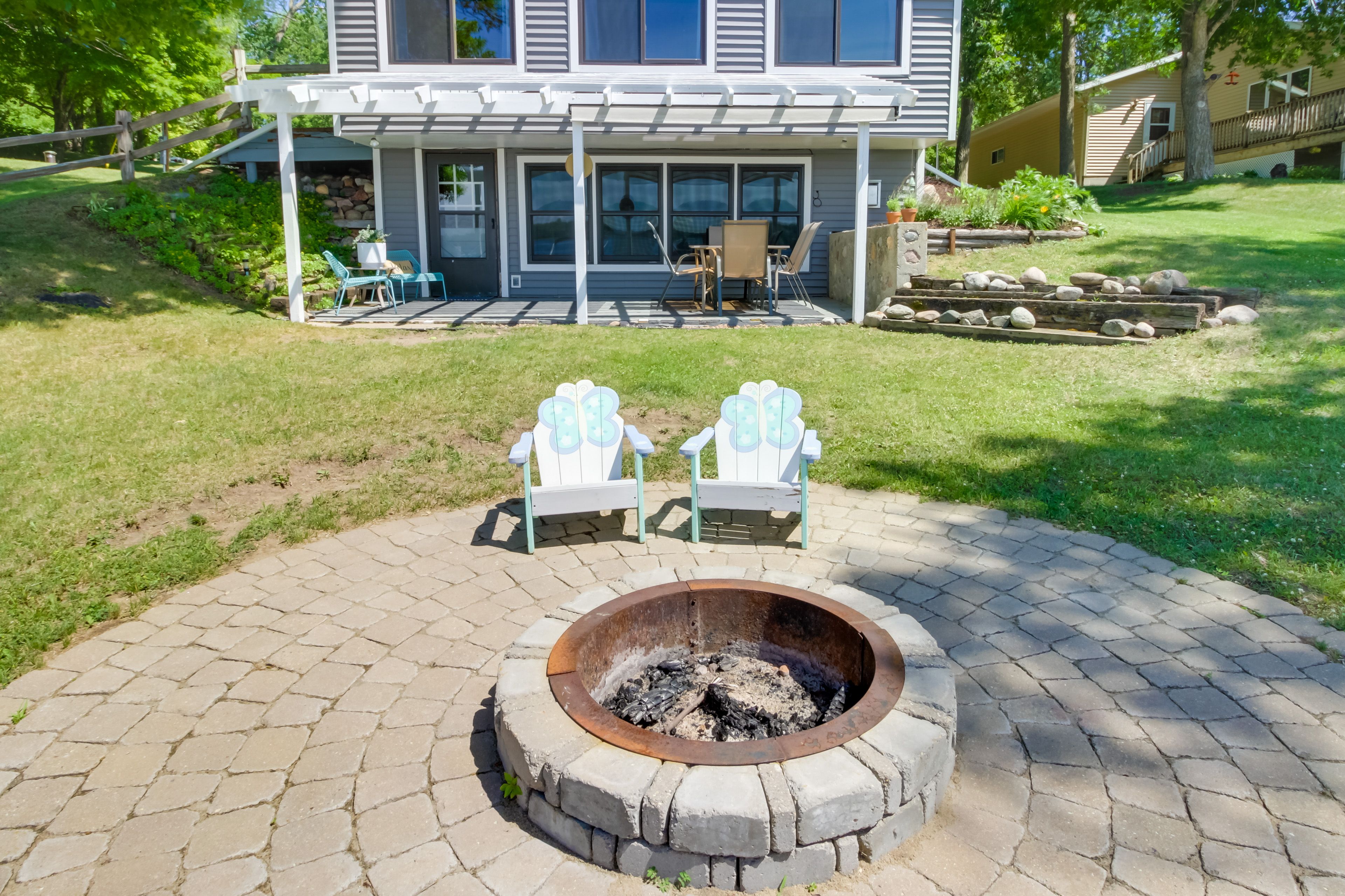 Wood-Burning Fire Pit