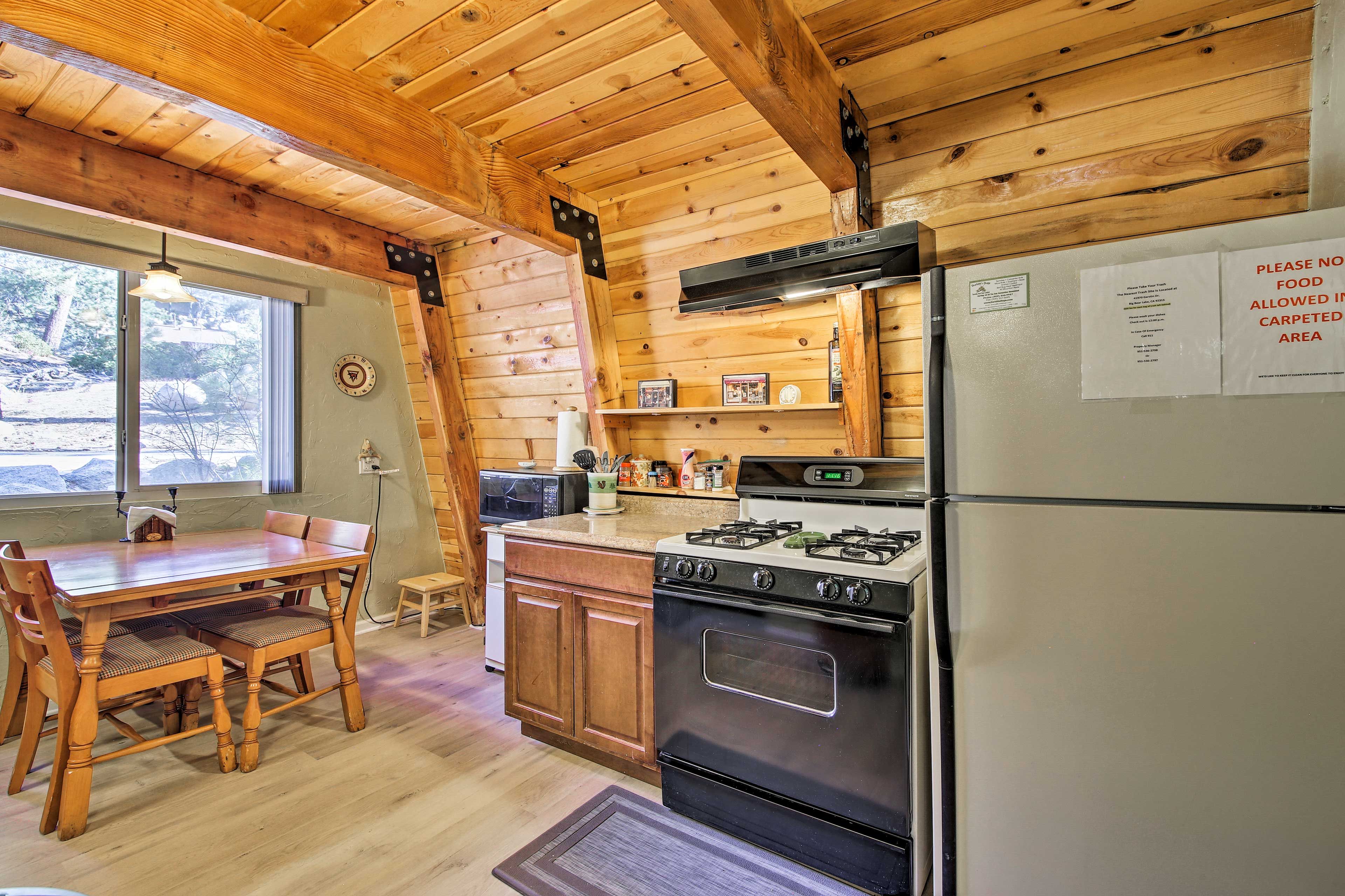 Well-Equipped Kitchen