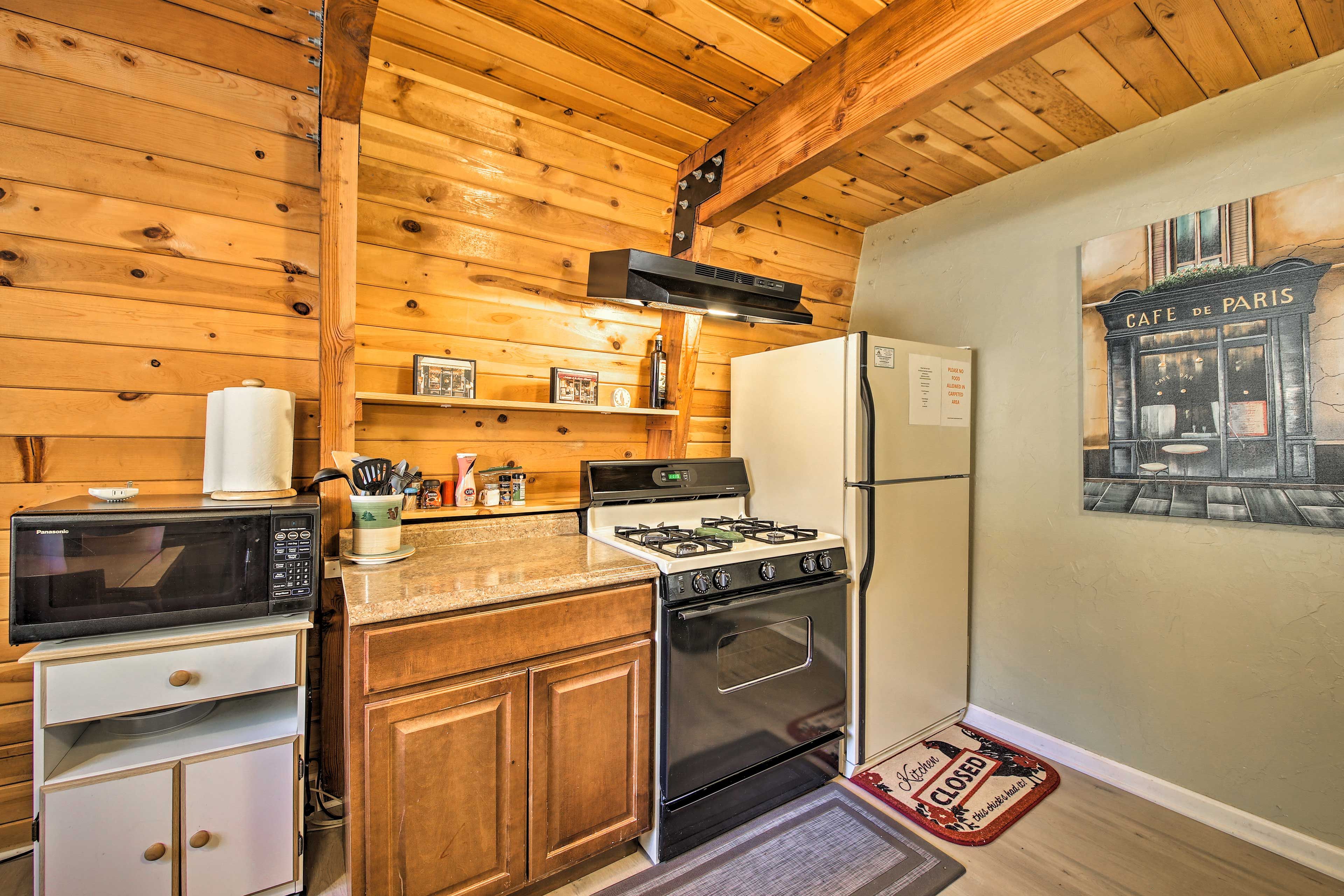 Well-Equipped Kitchen