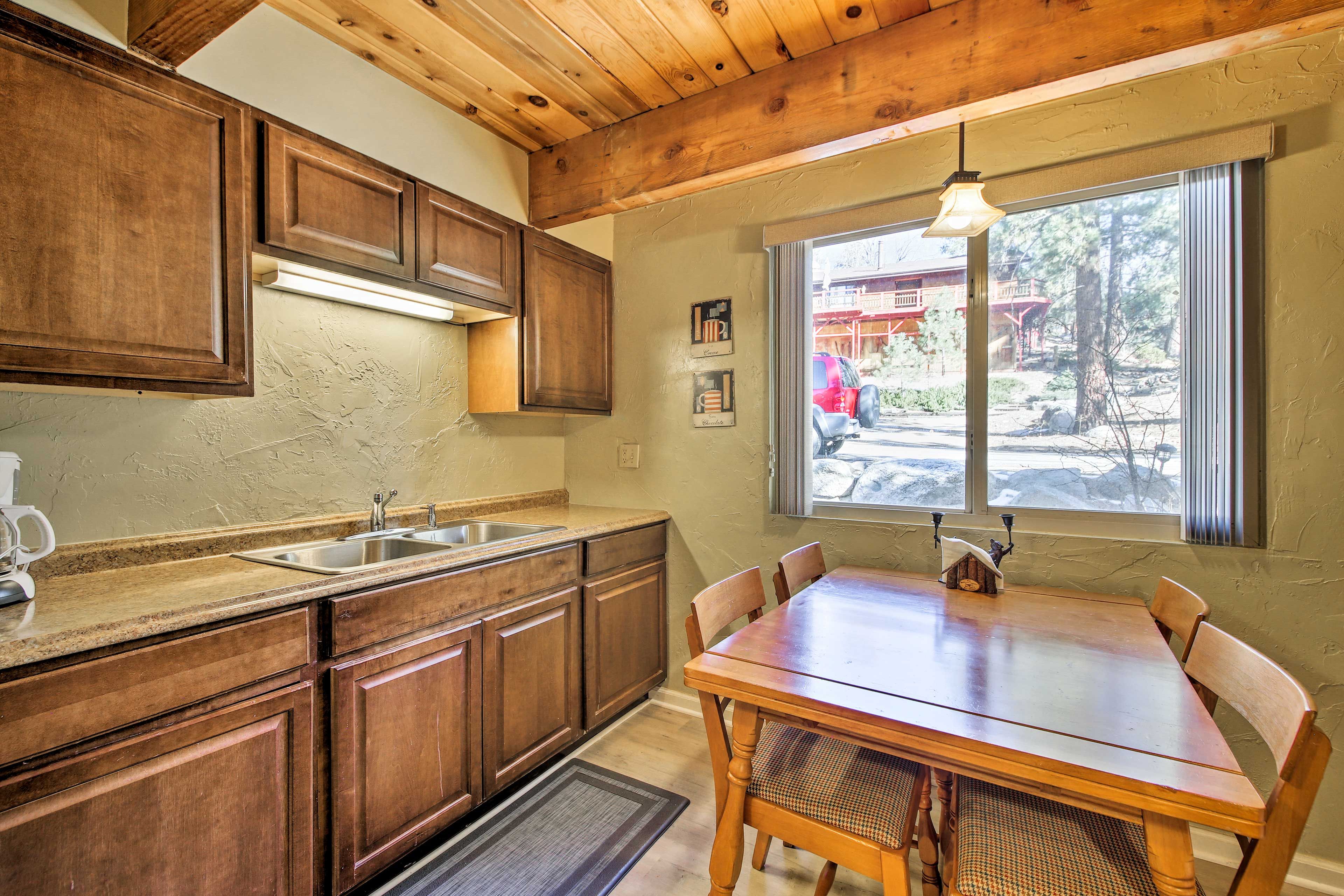 Well-Equipped Kitchen