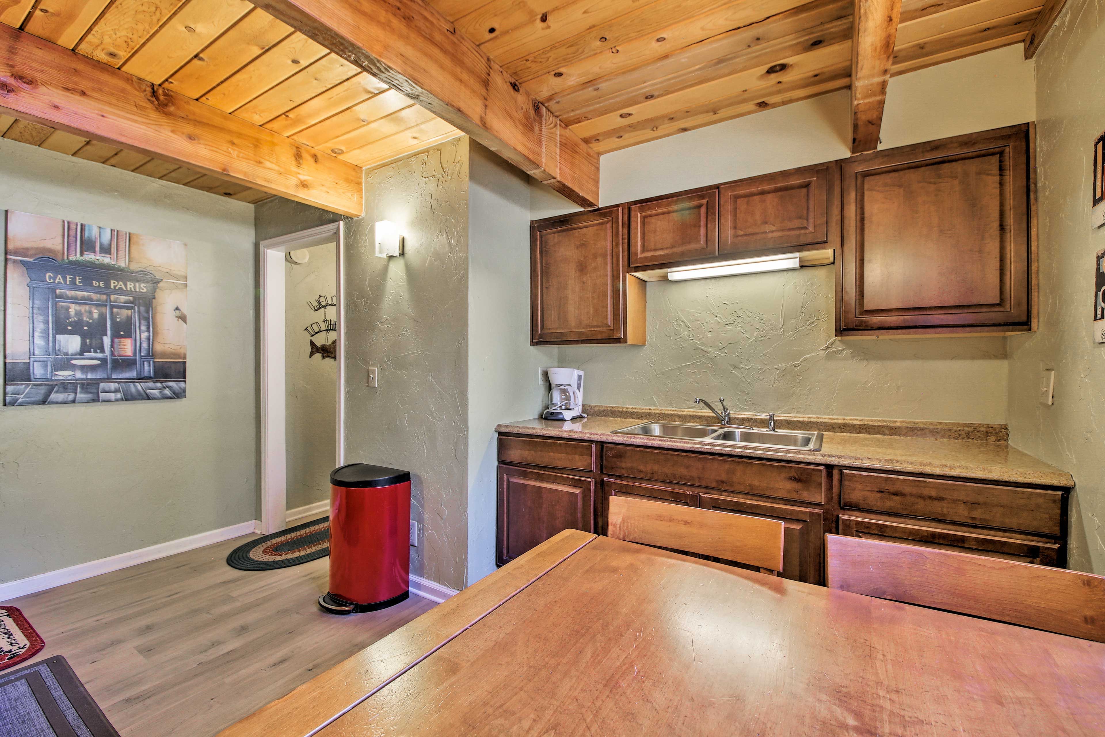 Well-Equipped Kitchen