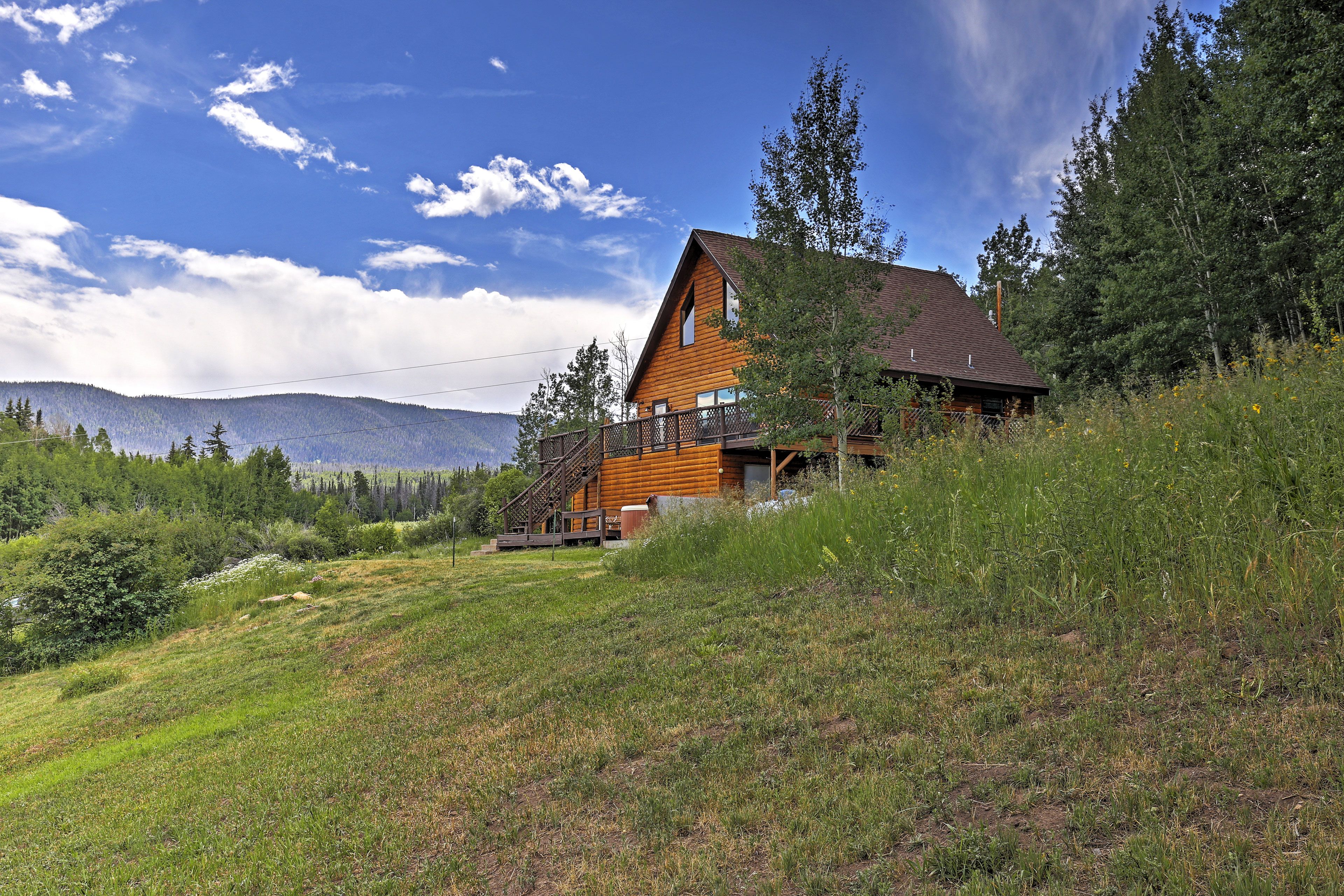 Cabin Exterior | Mountain Views