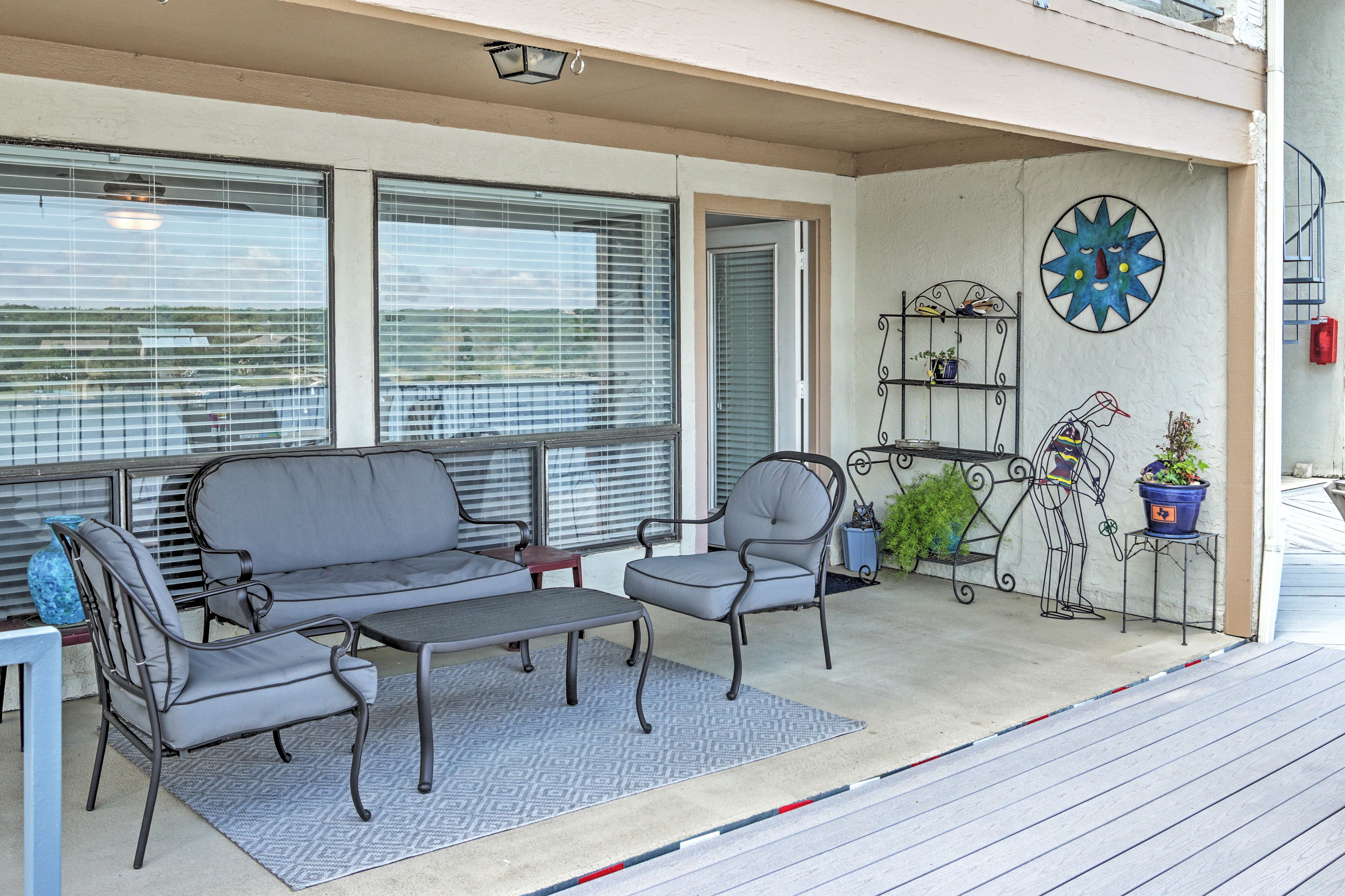 Furnished Deck | Lounge Area