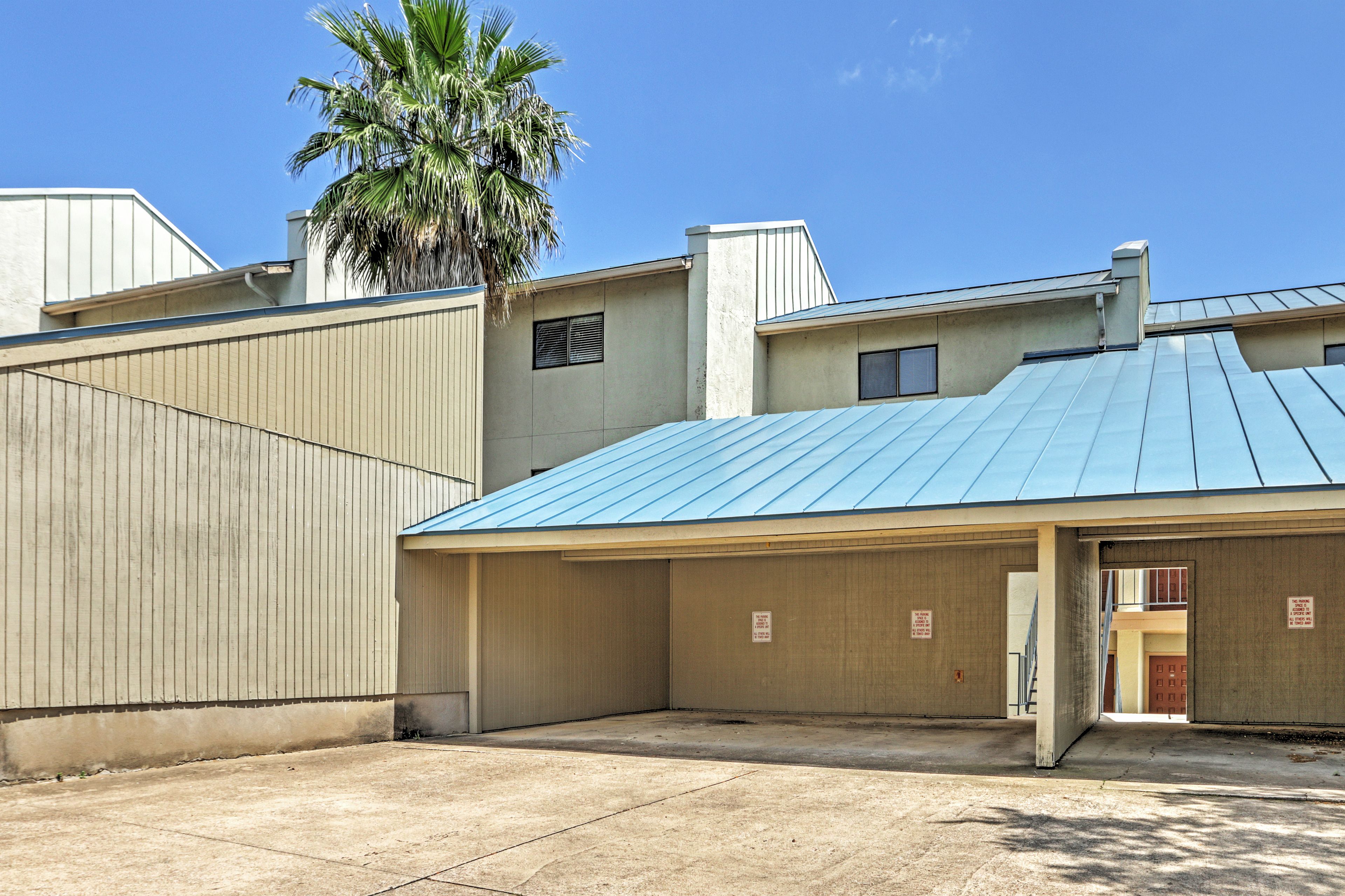 Condo Exterior | Carport Parking (1 Vehicle)