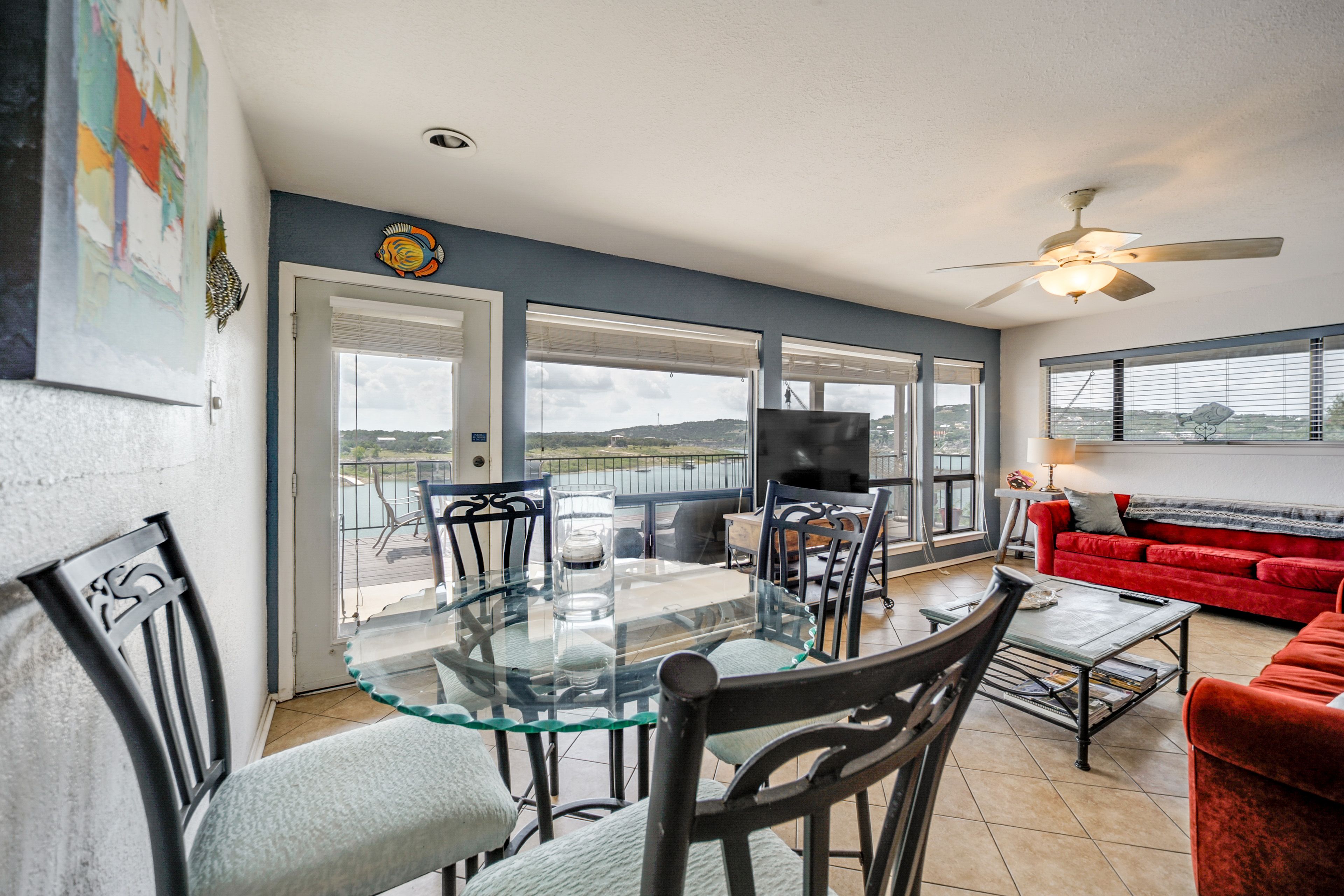 Interior Space | Lake Views | Free WiFi | Single-Story Condo