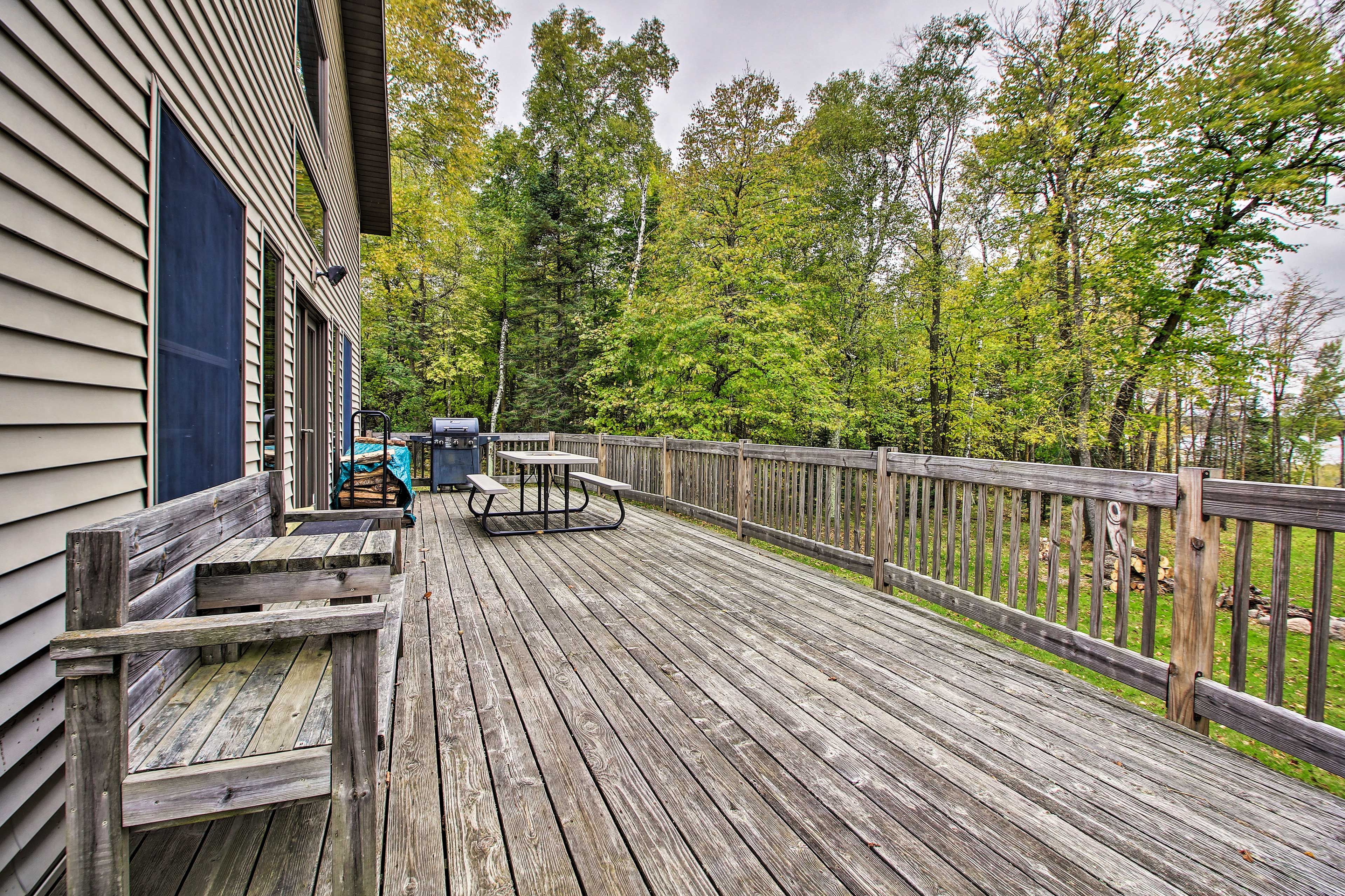 Private Deck | Furnished | Lake View