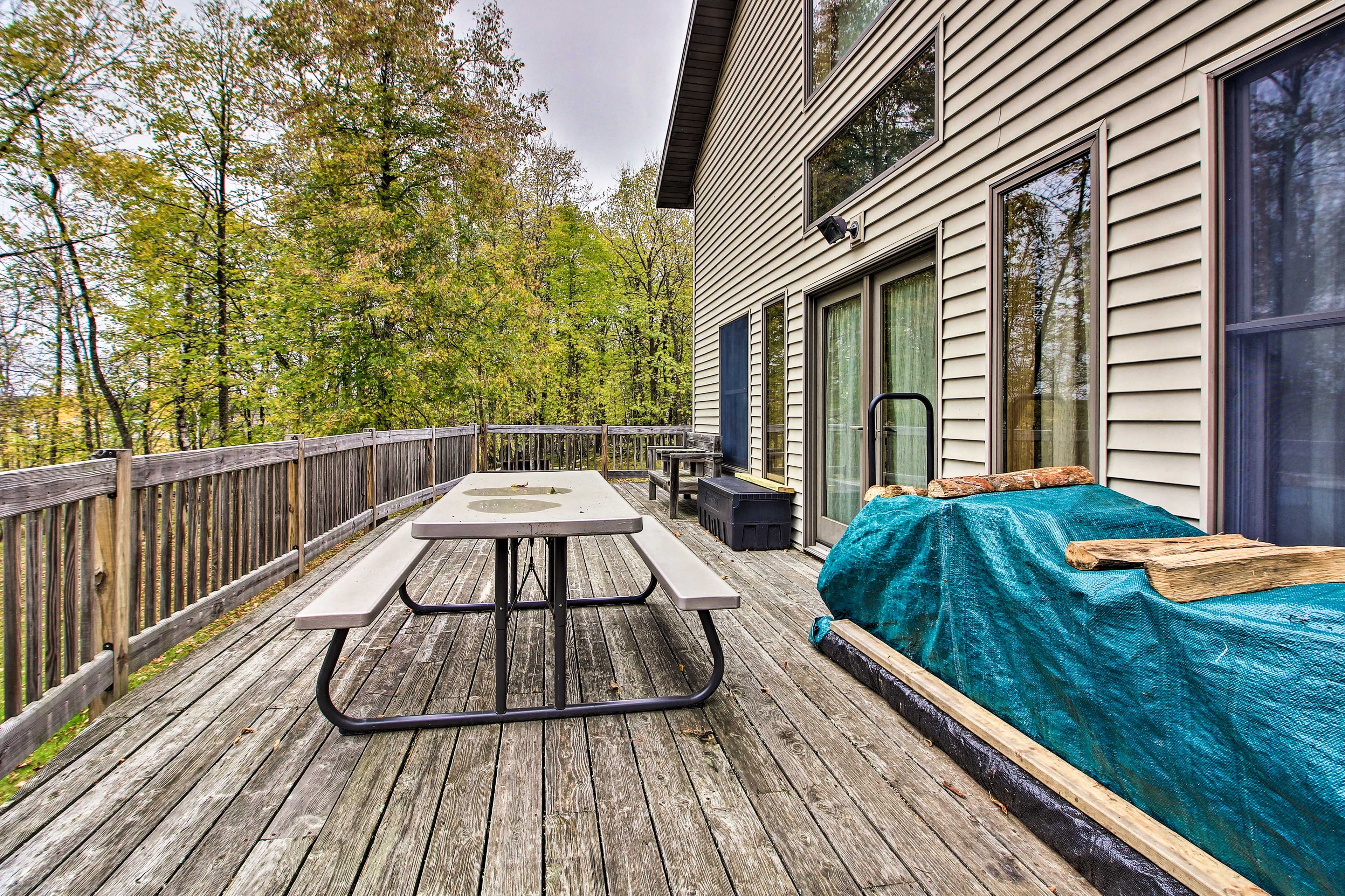 Private Deck | Firewood Provided