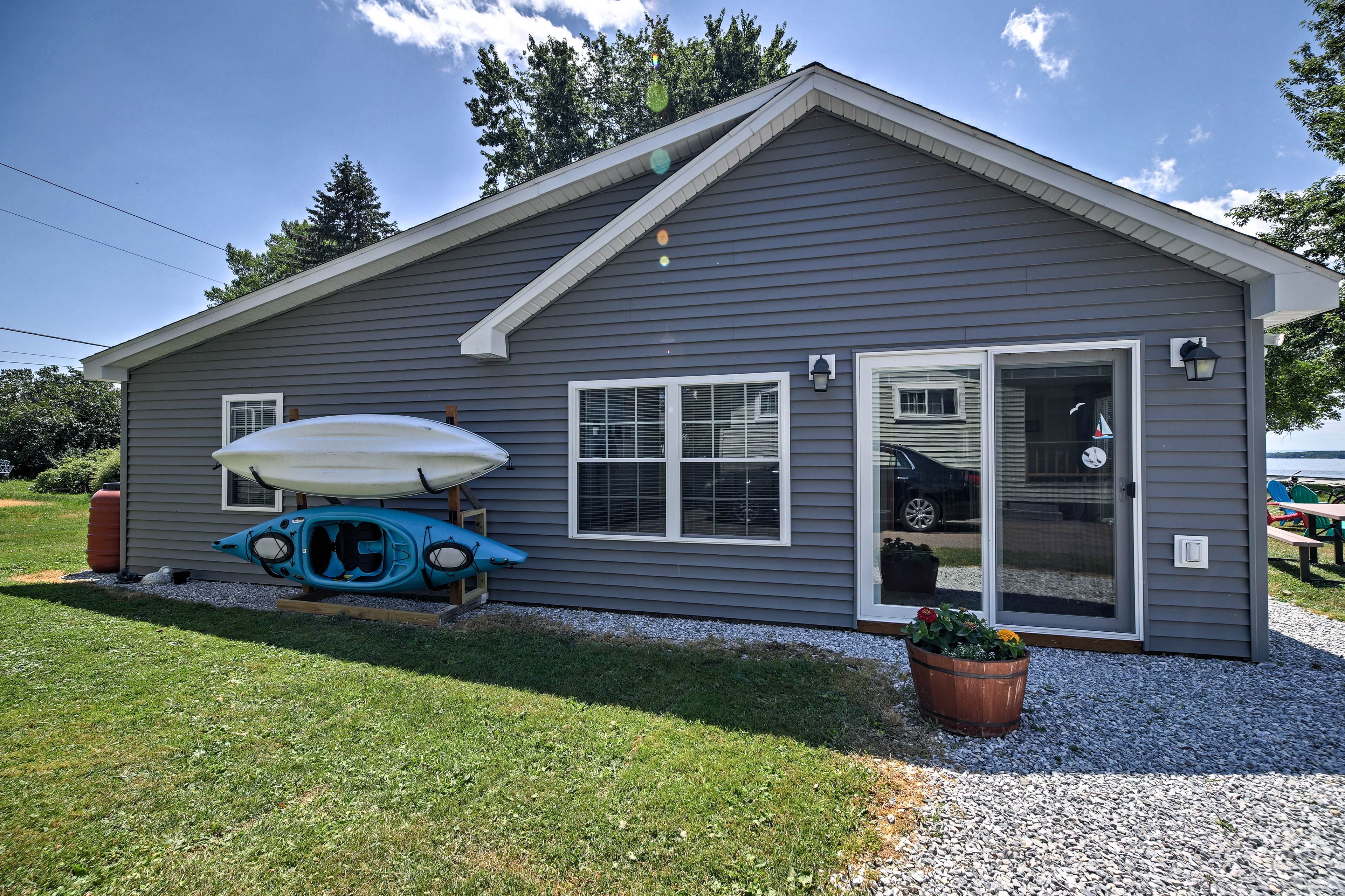 Home Exterior | 2 Provided Kayaks