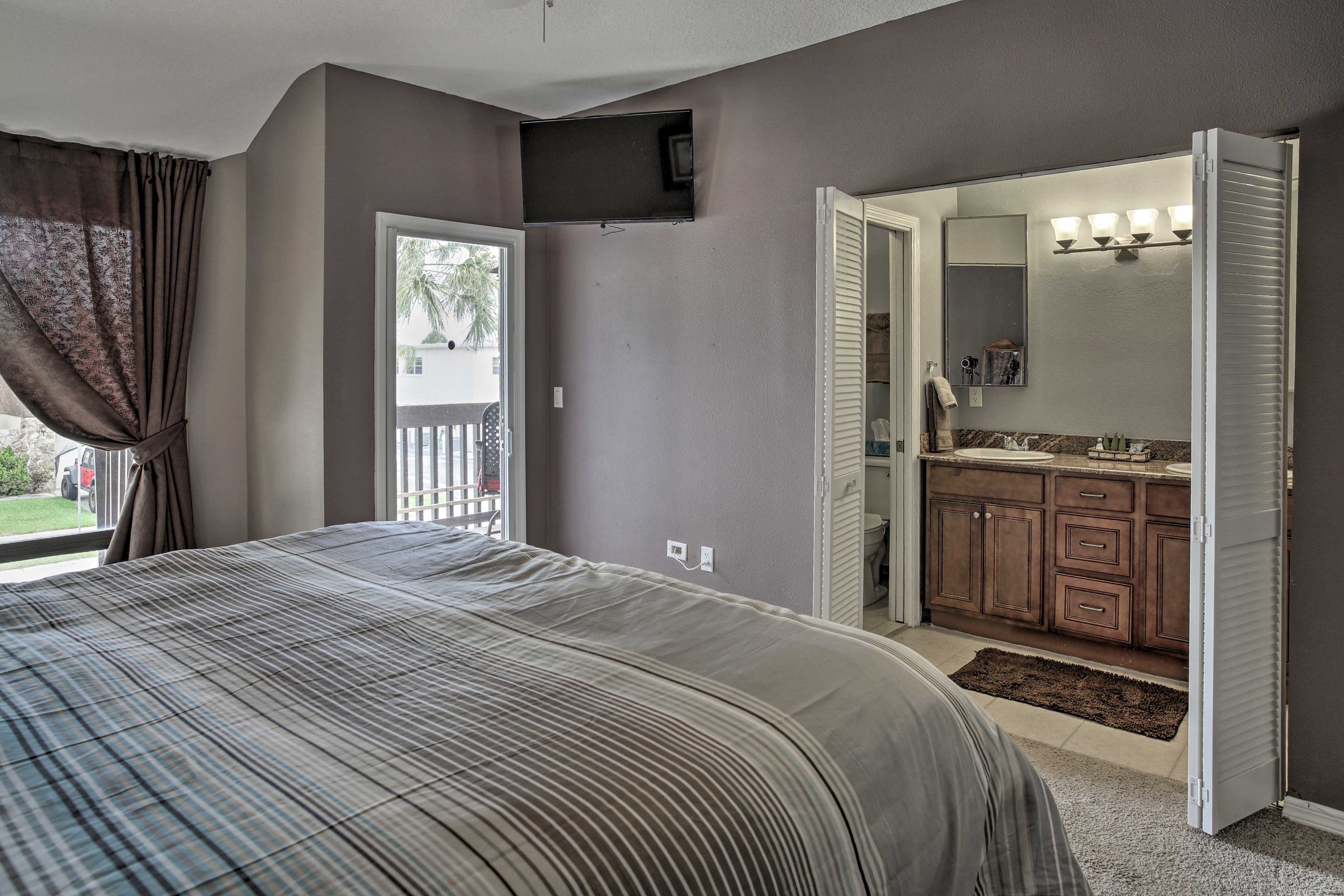 Bedroom 1 | Private Balcony | En-Suite Bathroom