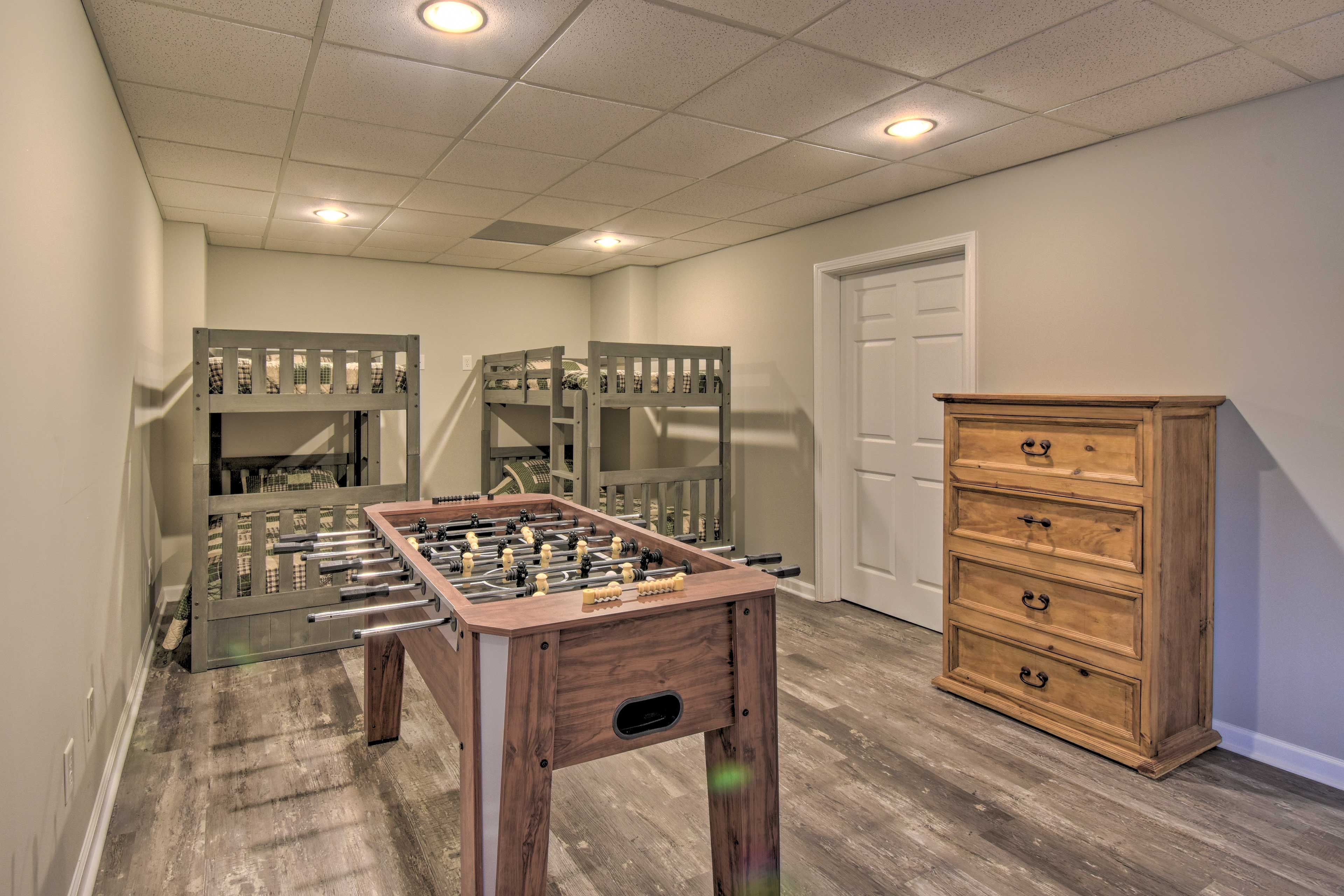 Bonus Sleeping Area | Renovated Terrace Level | 2 Twin Bunk Beds