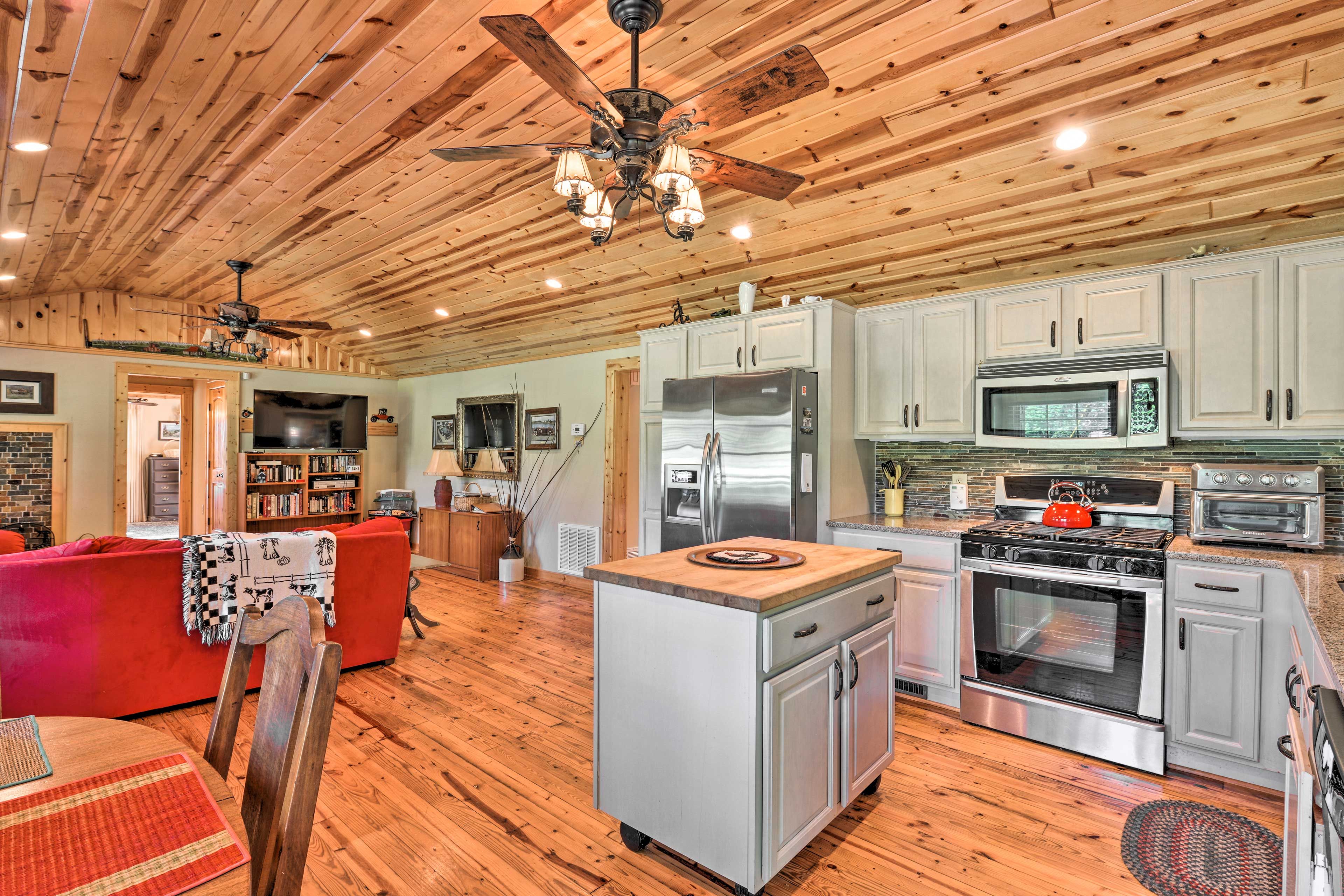 Fully Equipped Kitchen | Drip Coffee Maker | Pots & Pans