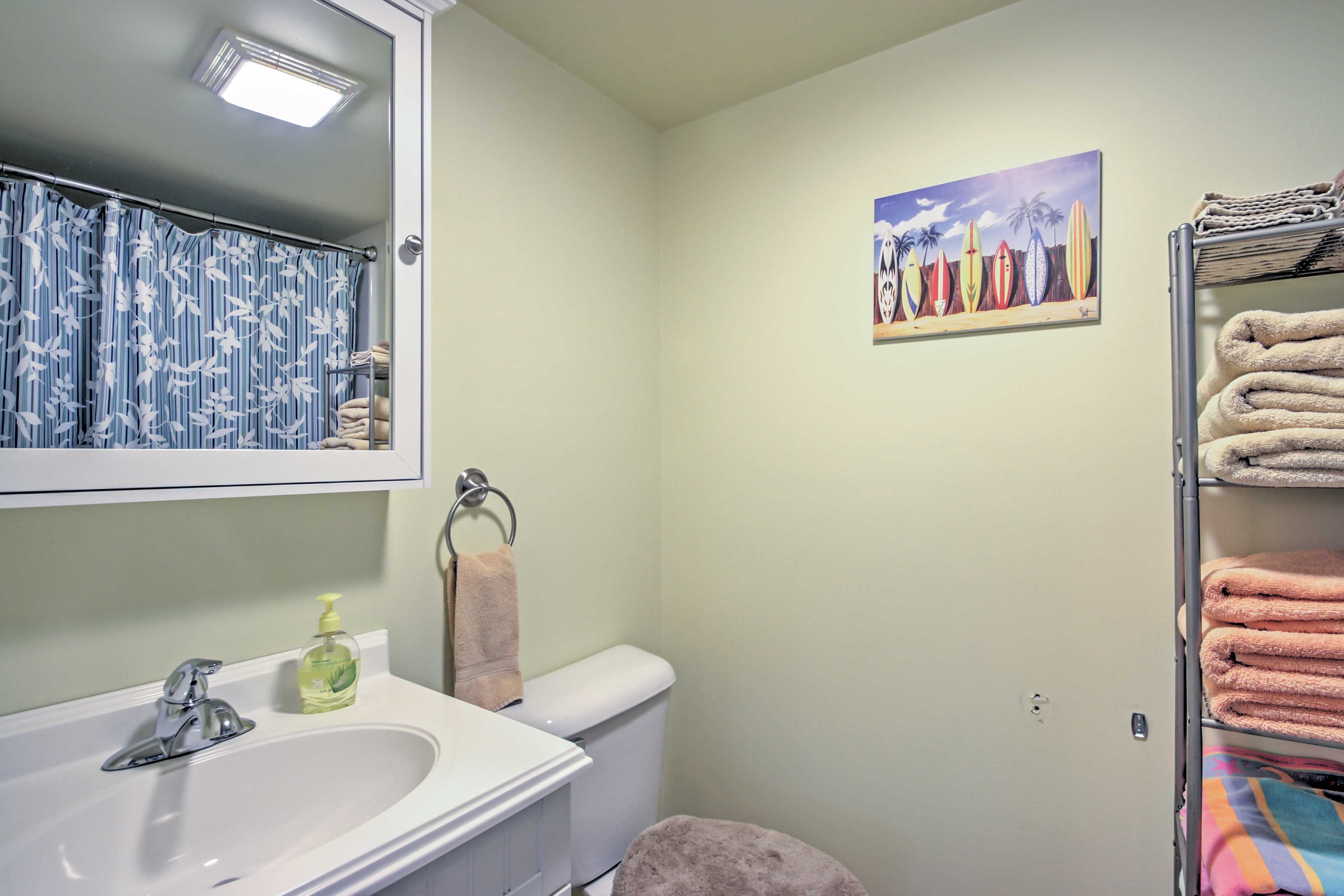 Bathroom | Ground Floor | Towels Provided