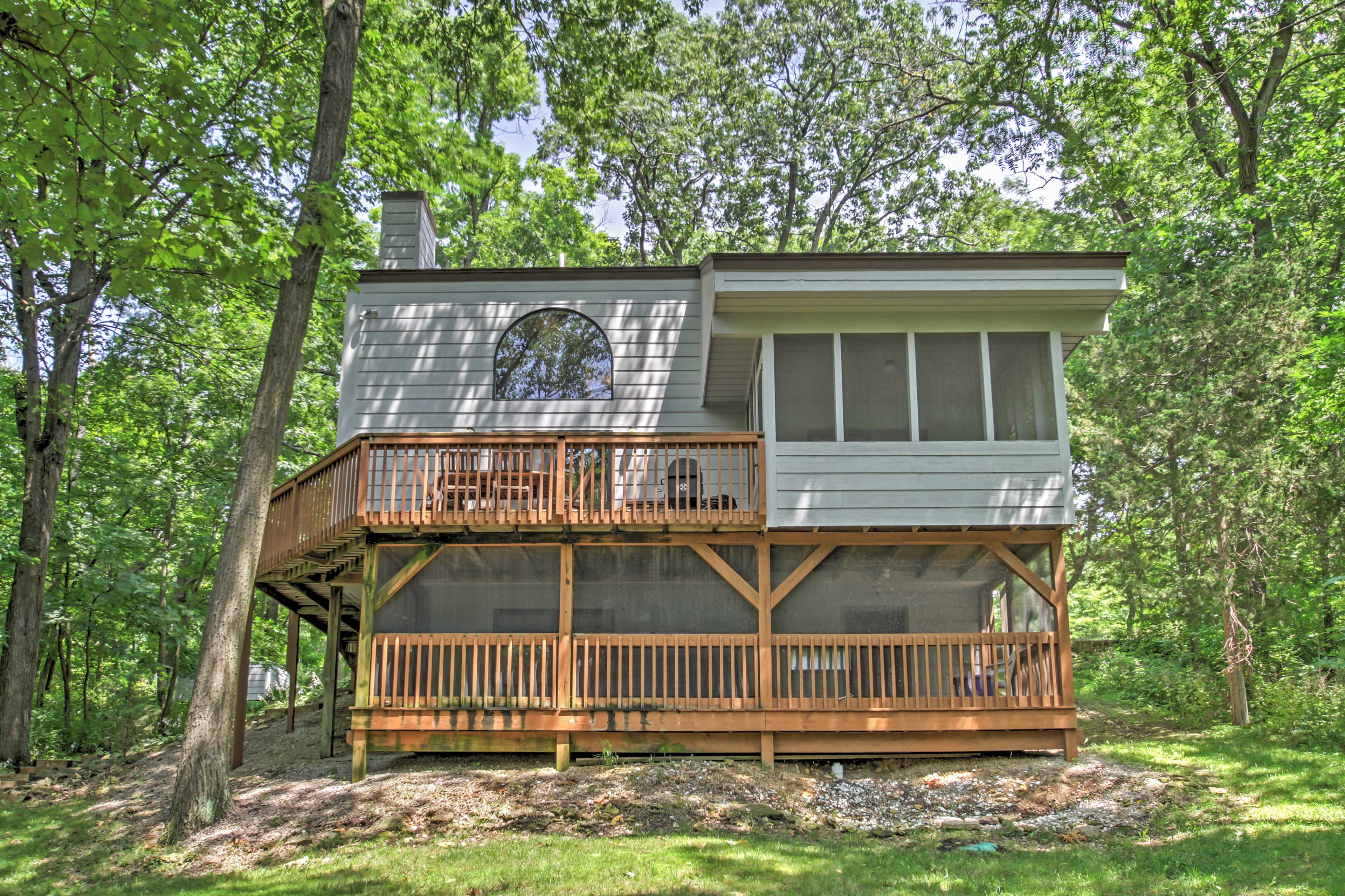 Galena Vacation Rental | 2-Story Home | 4BR | 3BA | 1,778 Sq Ft