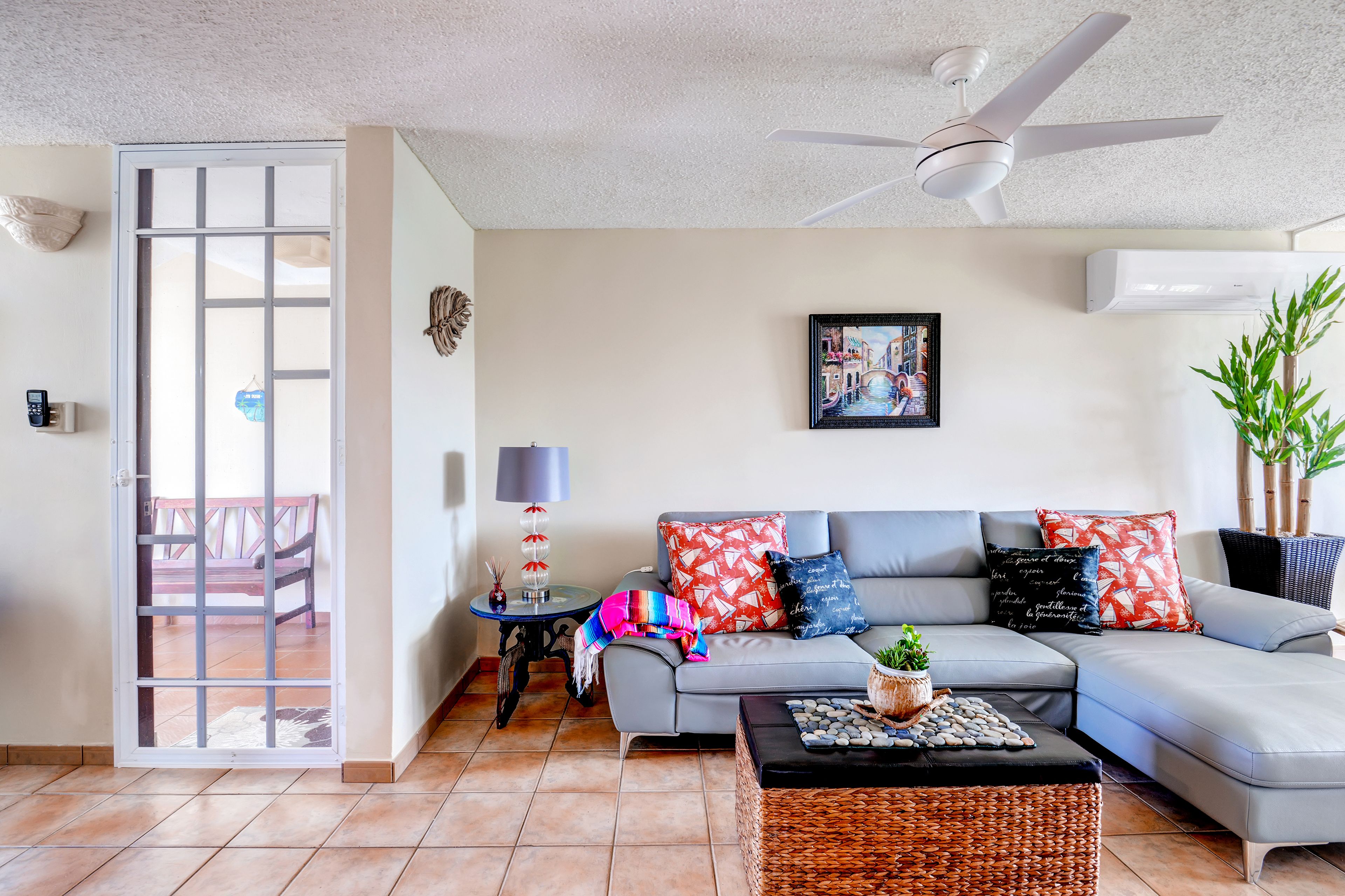 Living Room | Free WiFi | Wall-Unit Air Conditioners