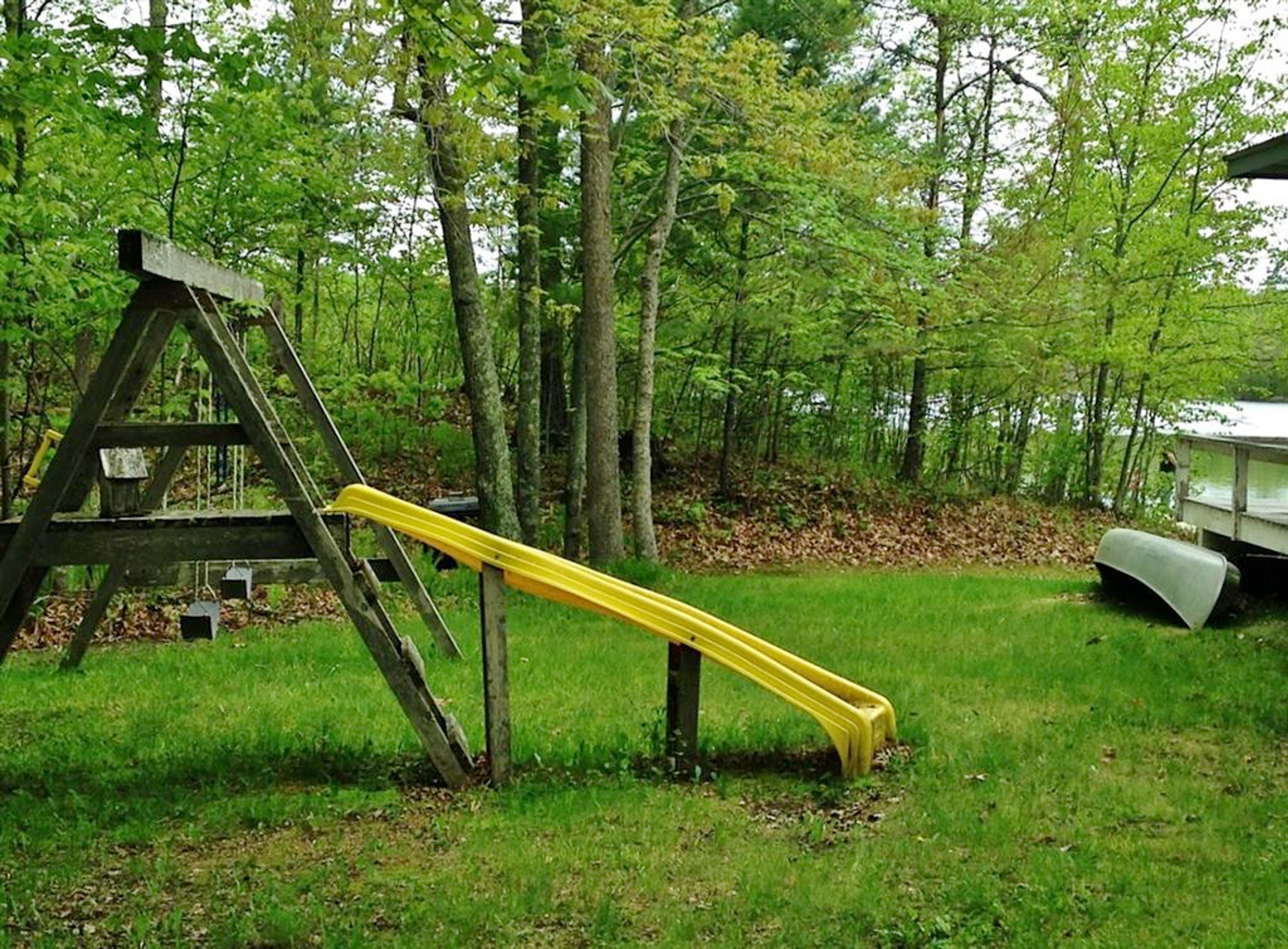Cabin Exterior | Swing Set
