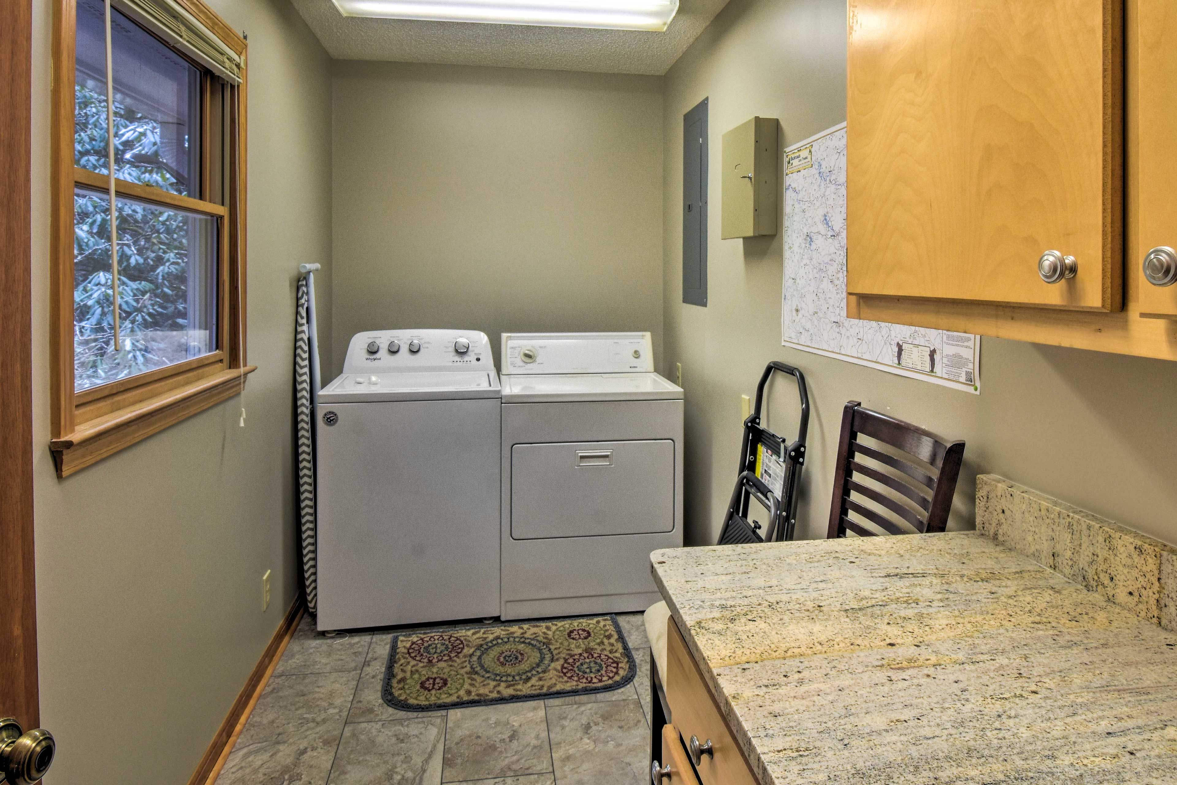 Laundry Area | Washer & Dryer | Laundry Detergent