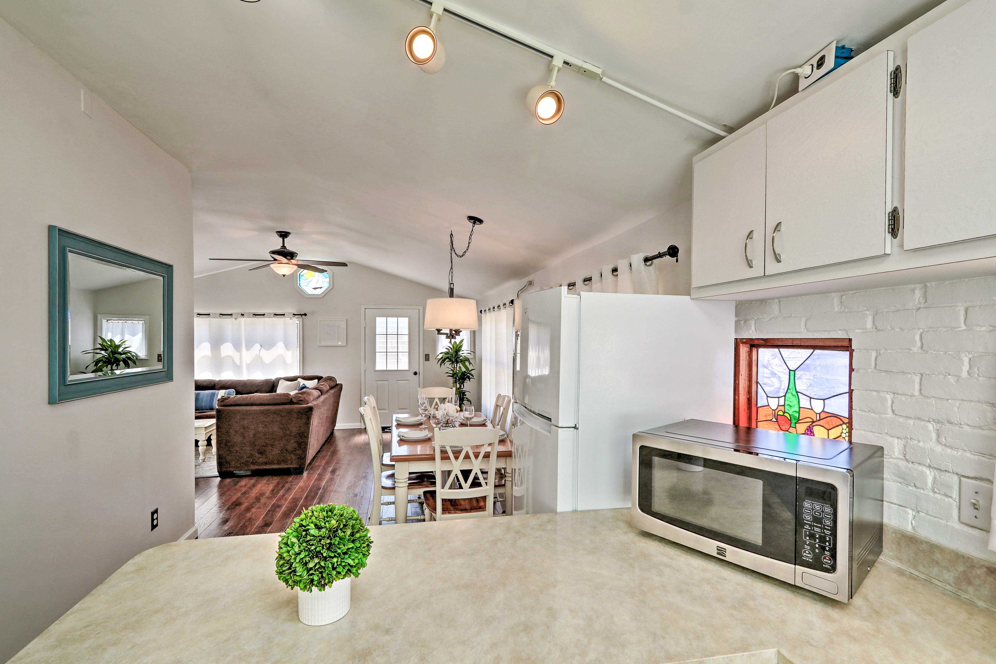 Well-Equipped Kitchen