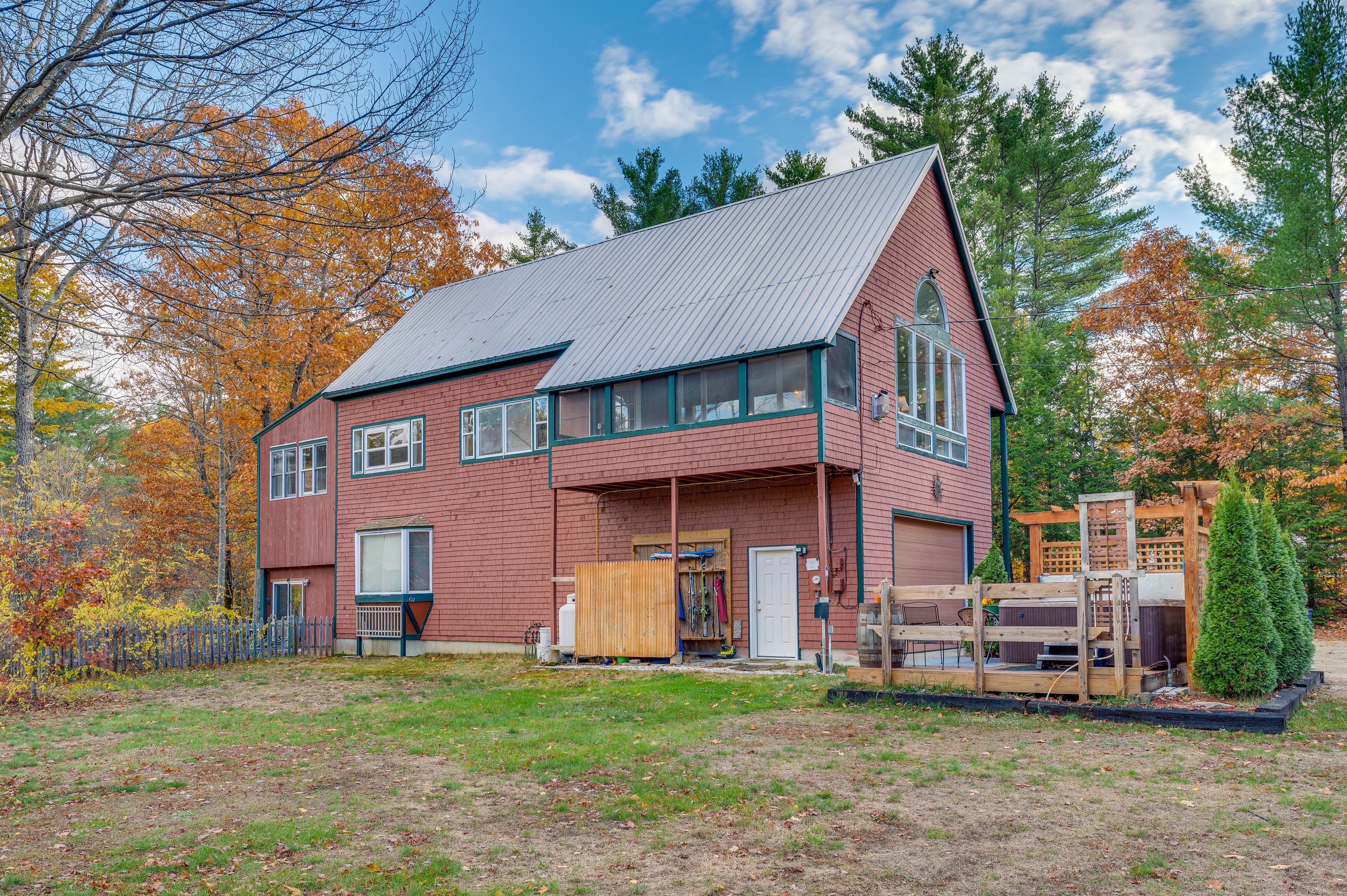 Exterior | Spacious Yard | Private Hot Tub