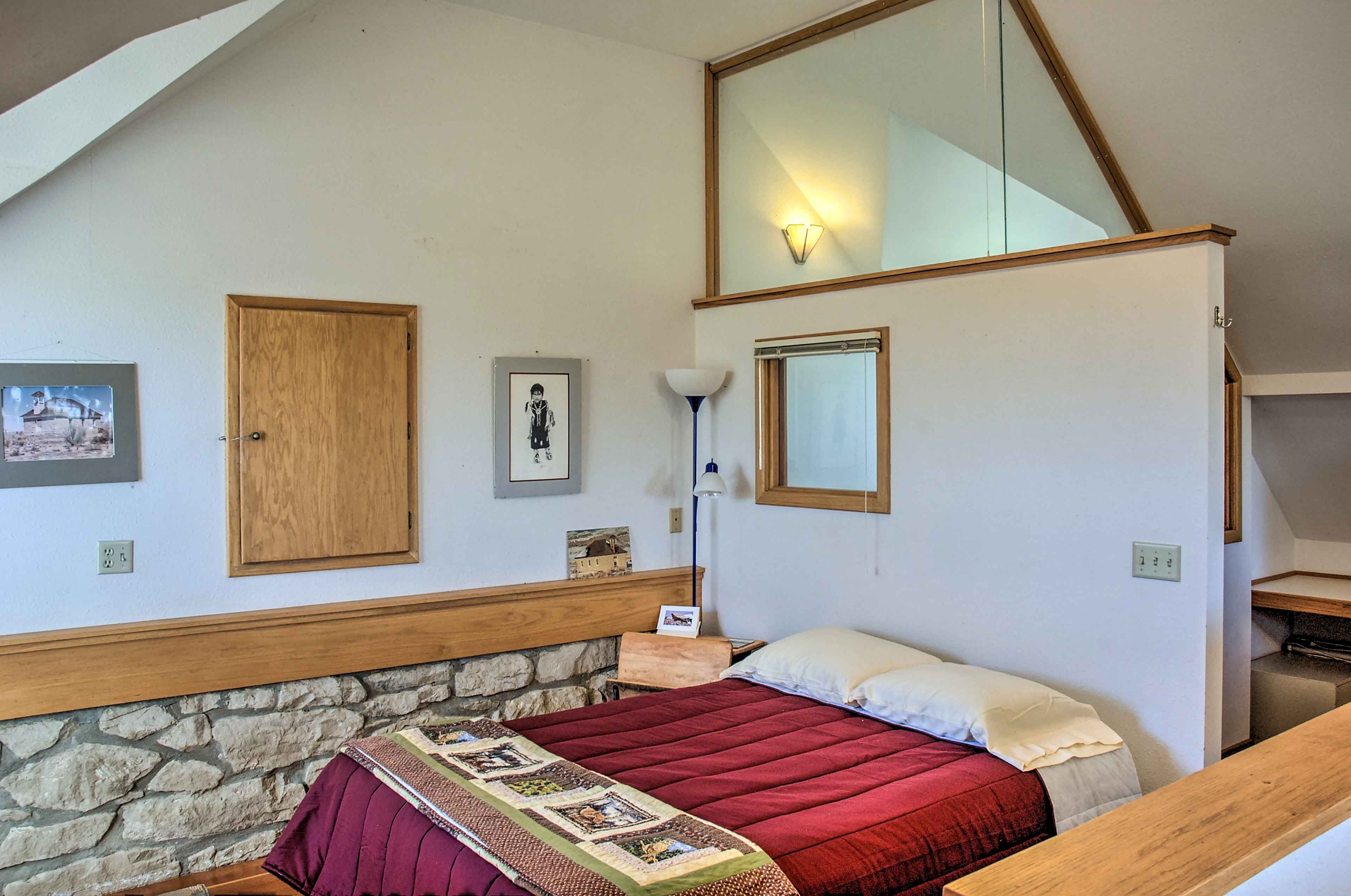 Bedroom 1 | Queen Bed | Steps Required | 2nd Floor