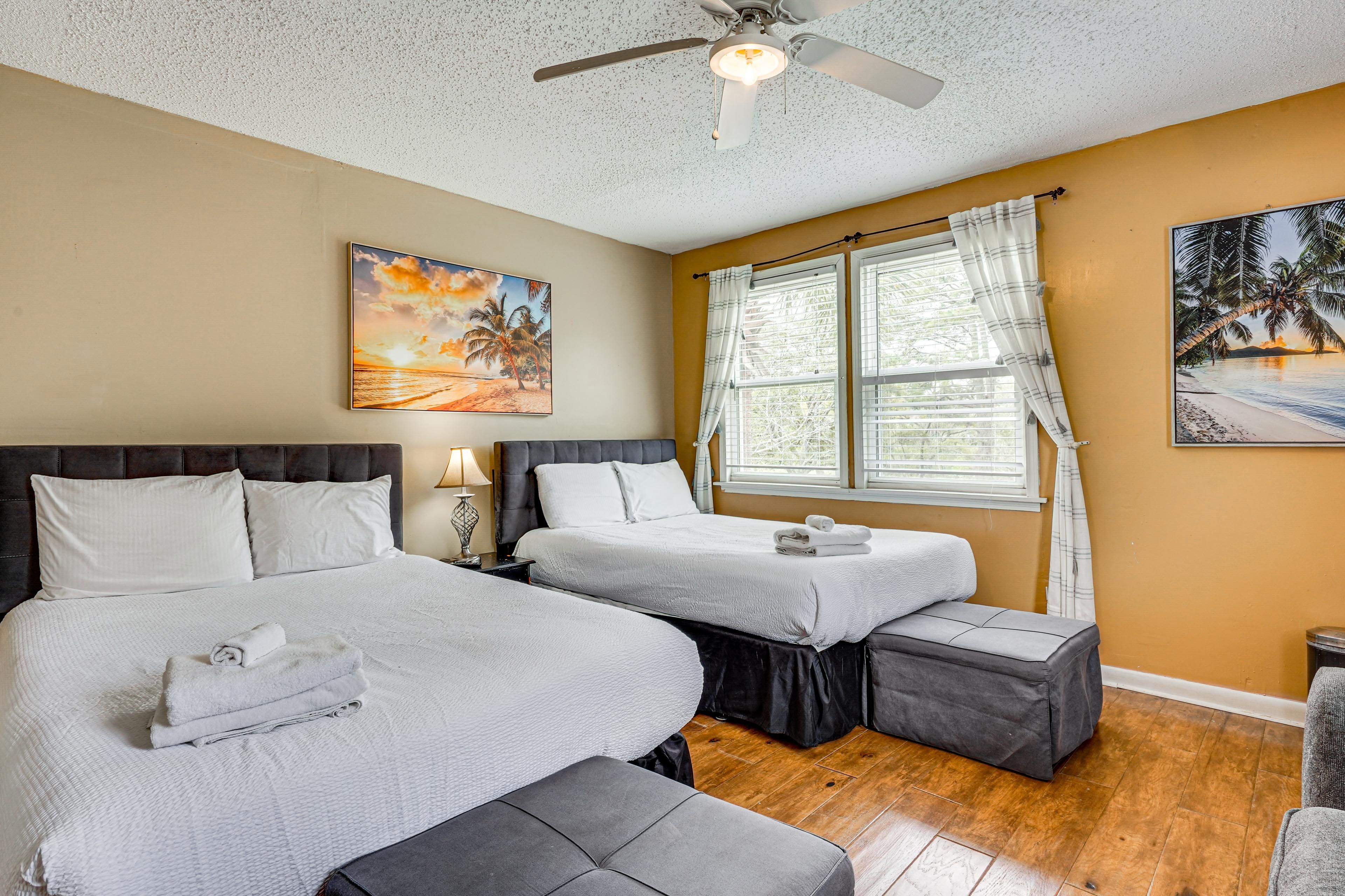 Bedroom 3 | 2 Full Beds | Twin Sleeper Sofa | 2nd Floor