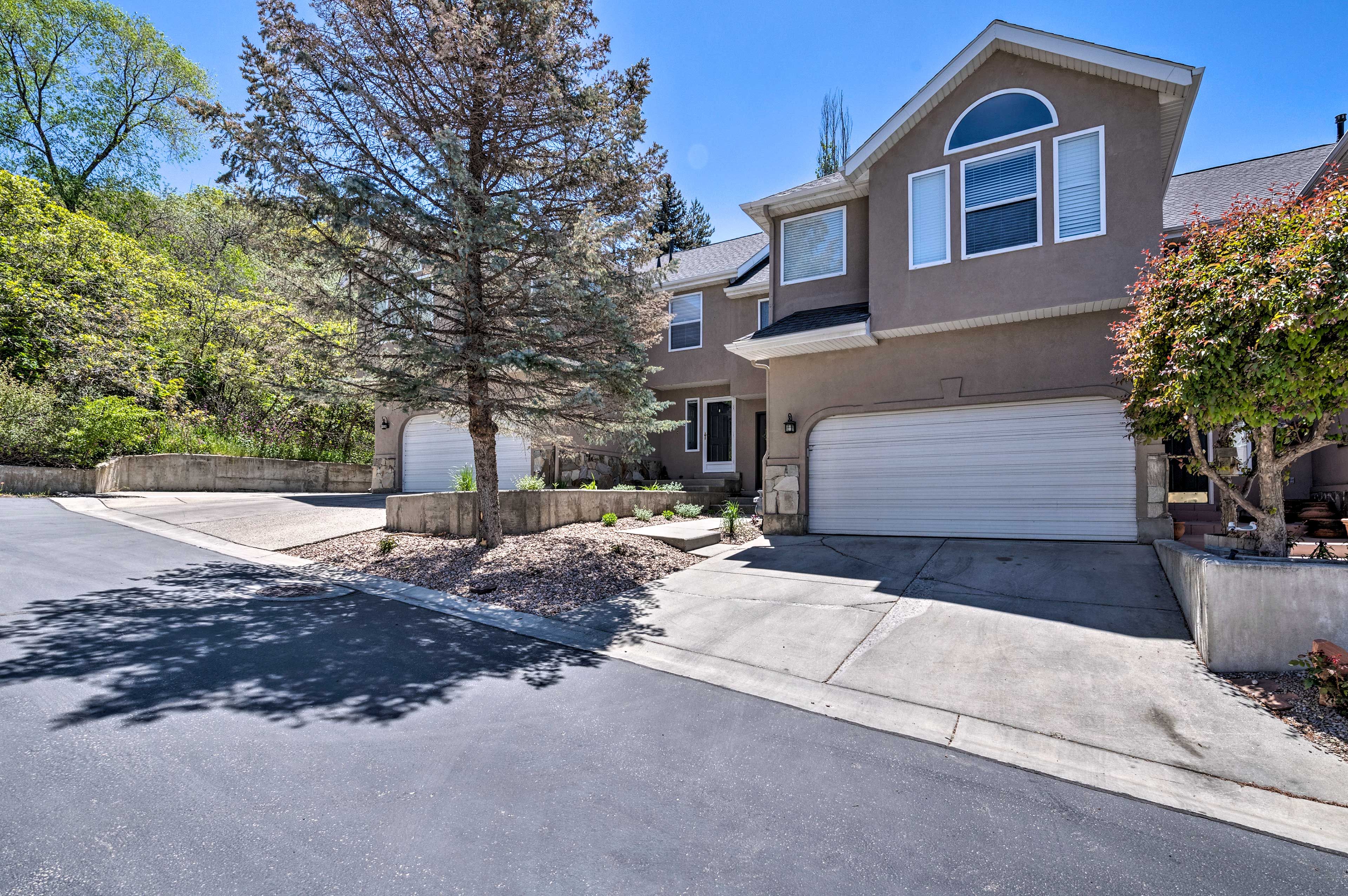 Townhome Exterior | Steps Required to Access