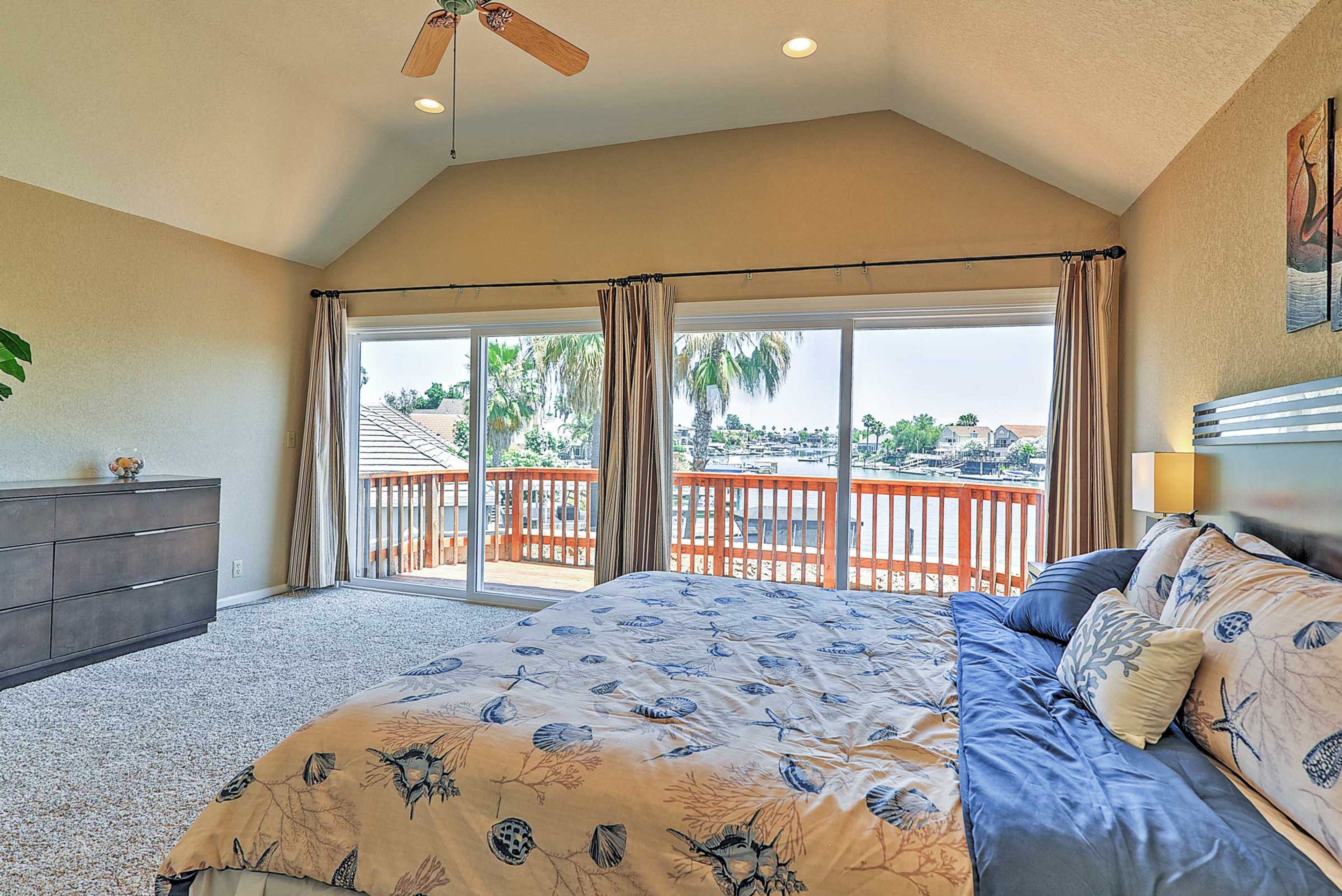 Bedroom 1 | Private Deck Access
