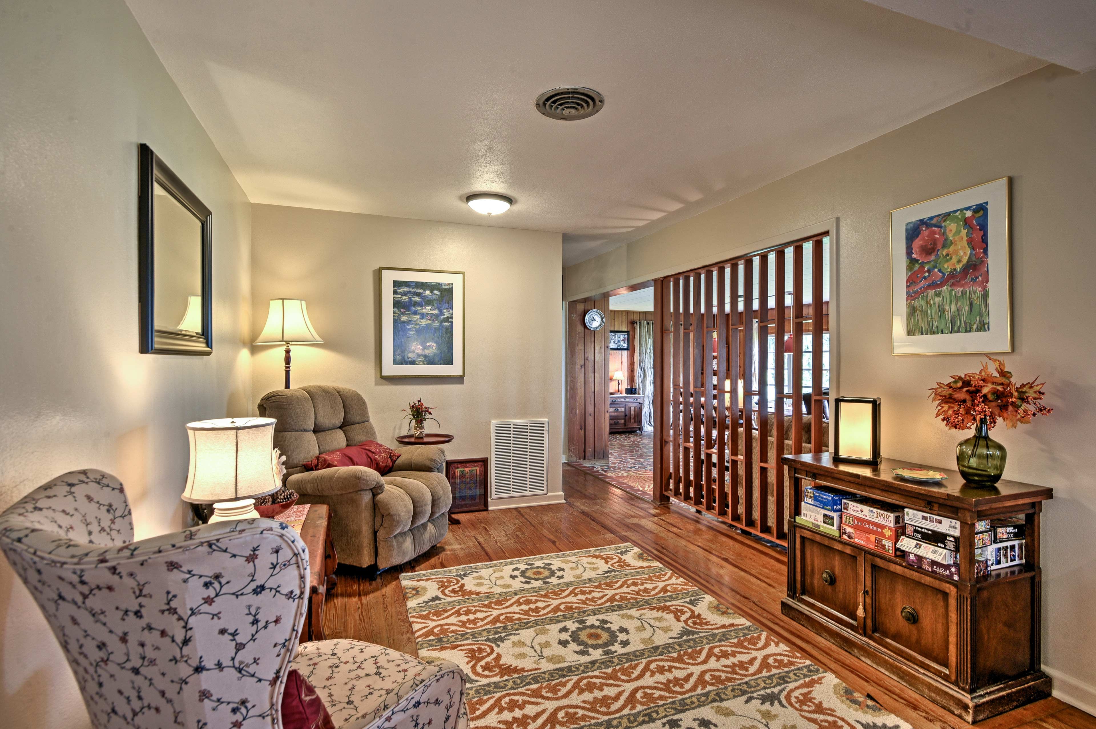 Sitting Room | 1st Floor | Board Games and Puzzles