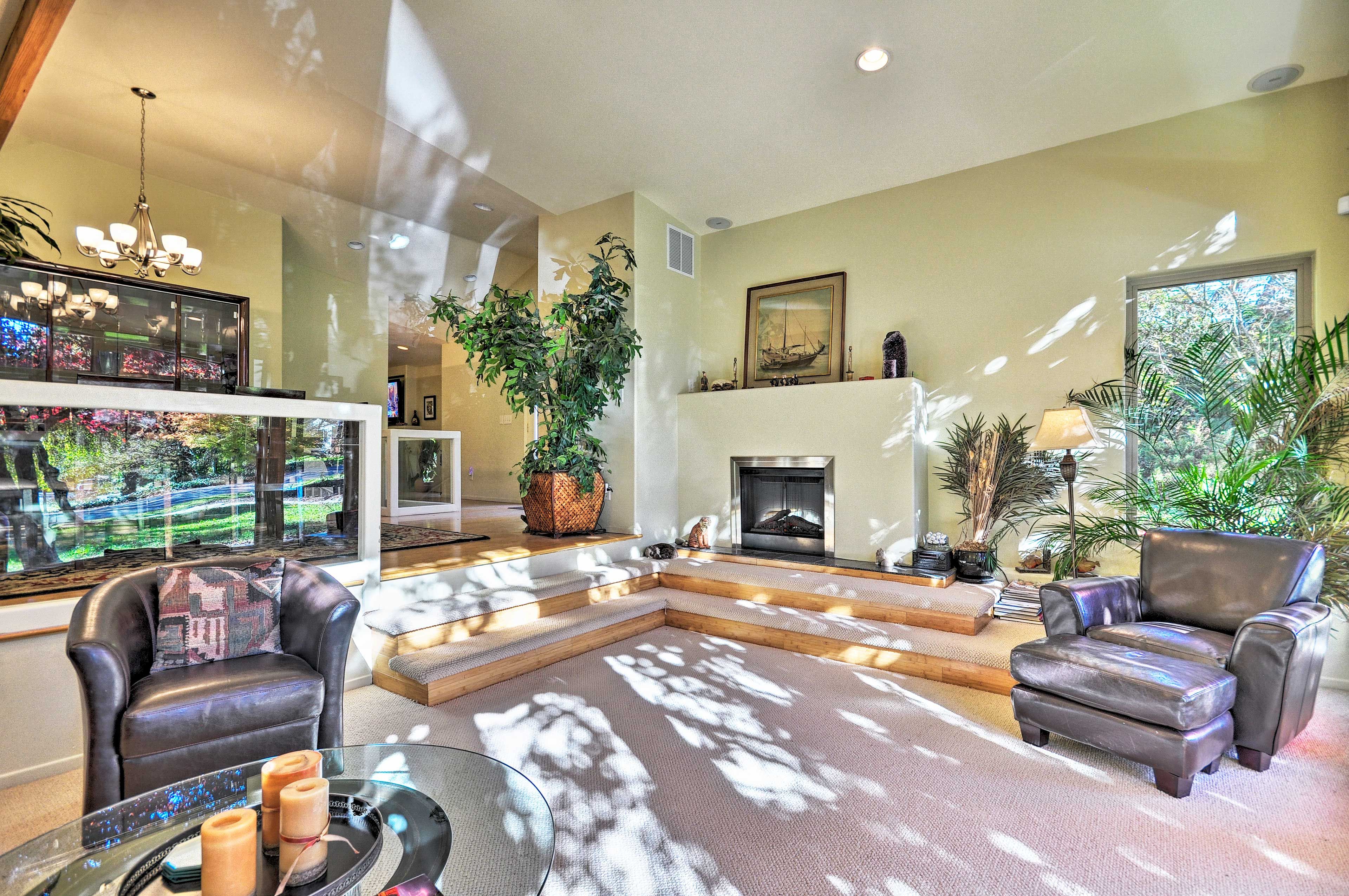Living Area | Few Steps Required