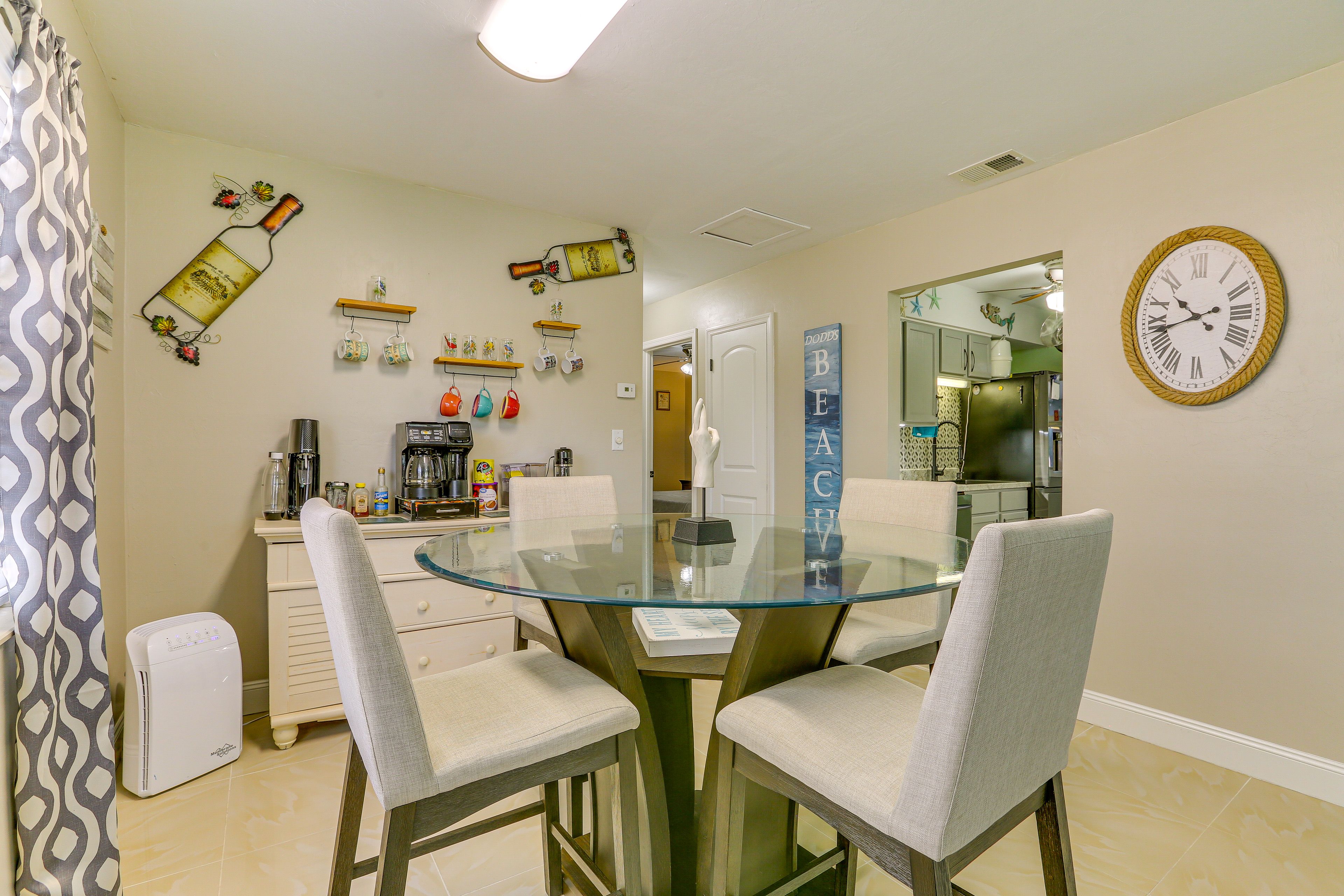 Dining Space | Dishware/Flatware | Coffee Bar