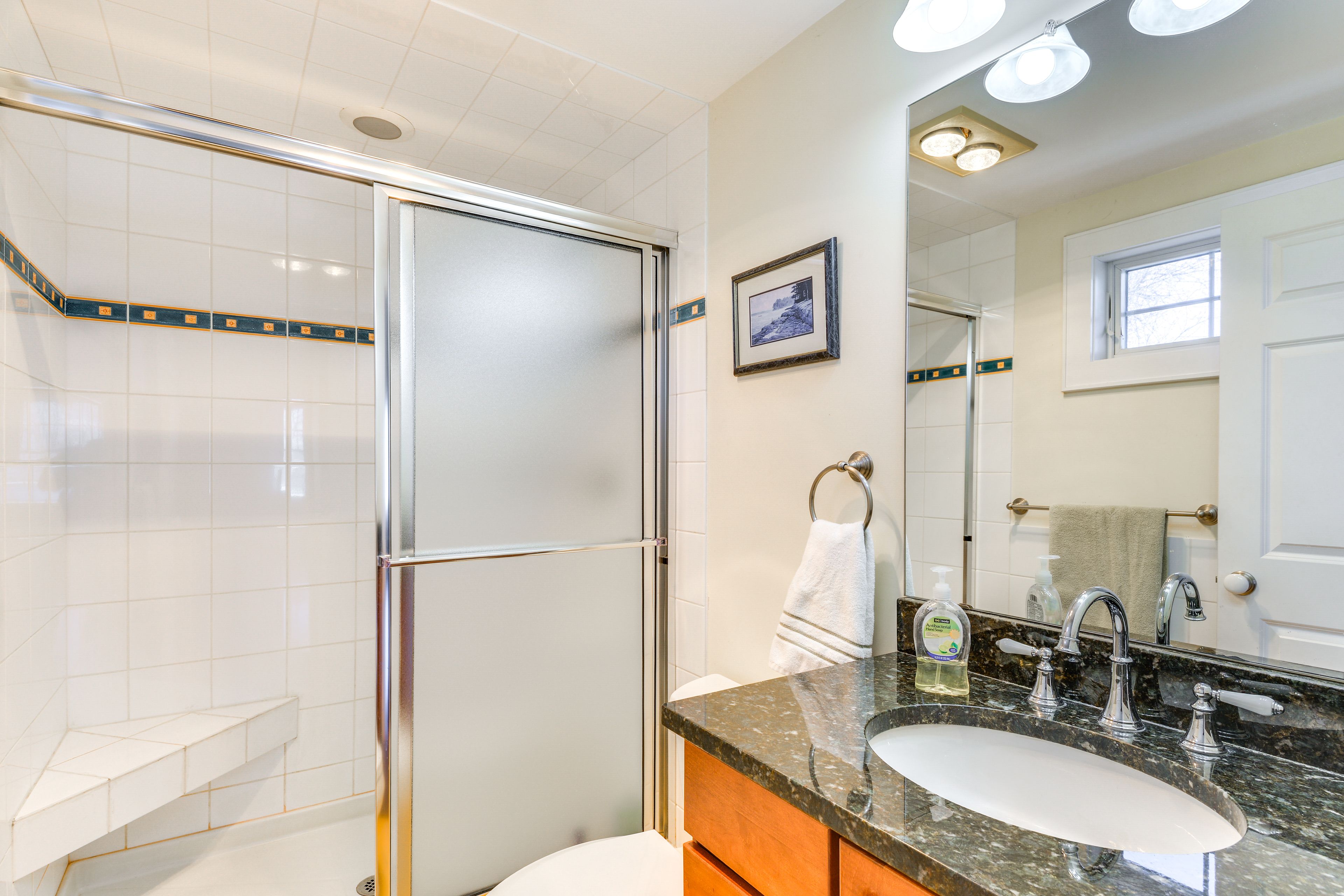 Bathroom | Towels Provided | 1st Floor