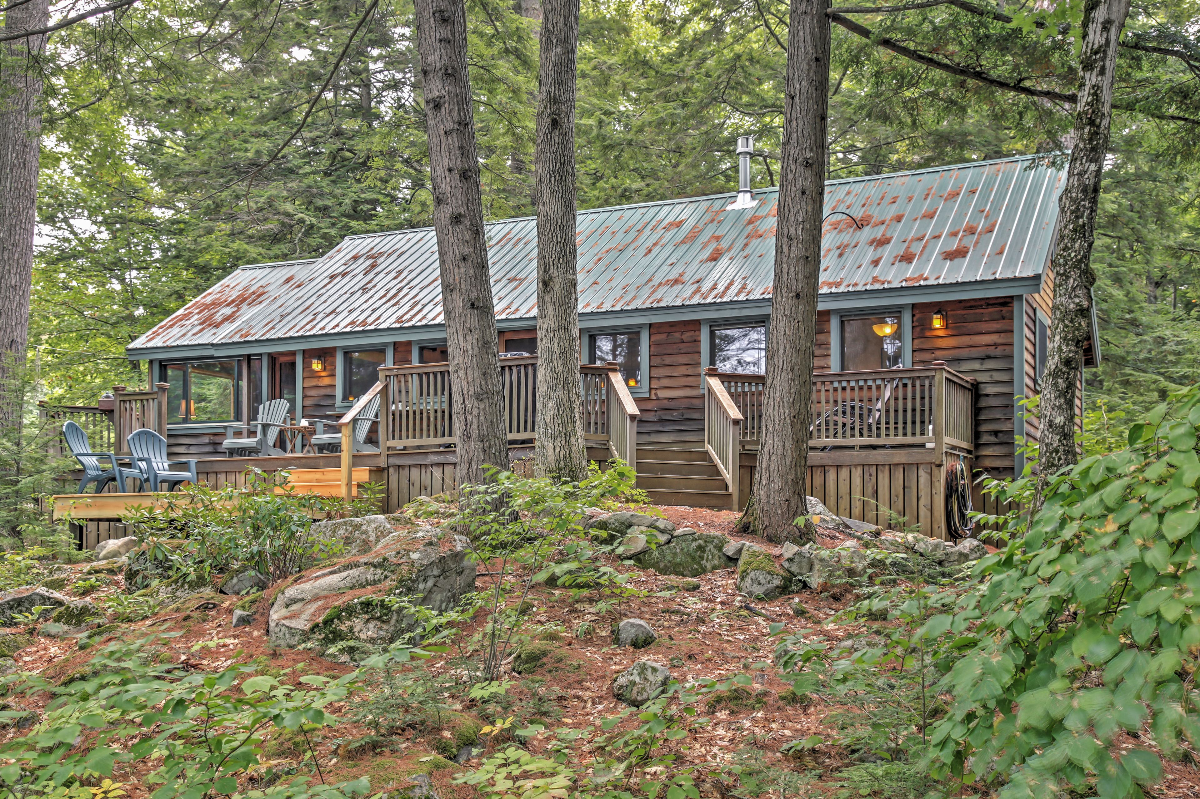 Cabin 1 Exterior | Steps Required