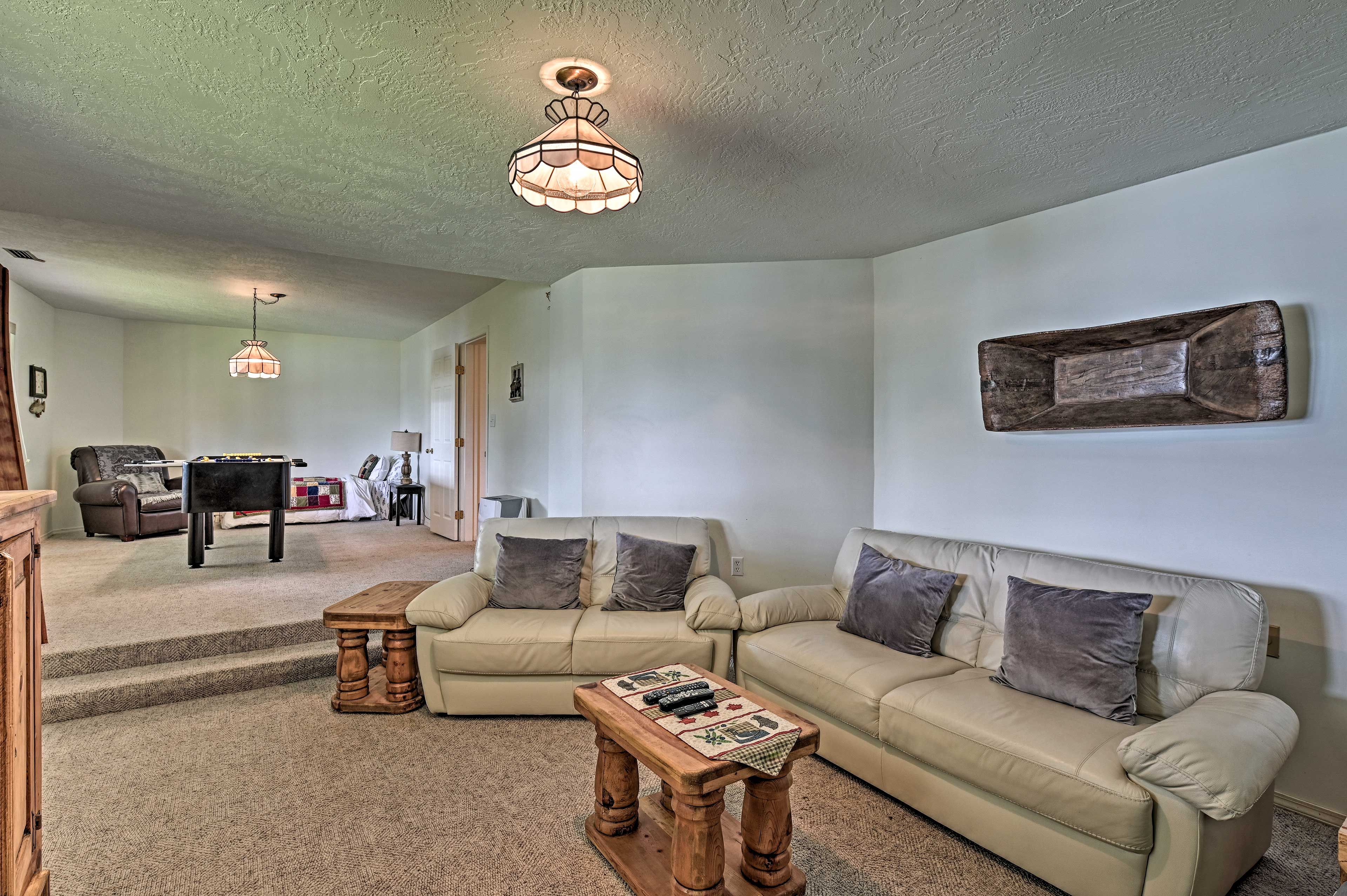 Game Room & Second Living Area
